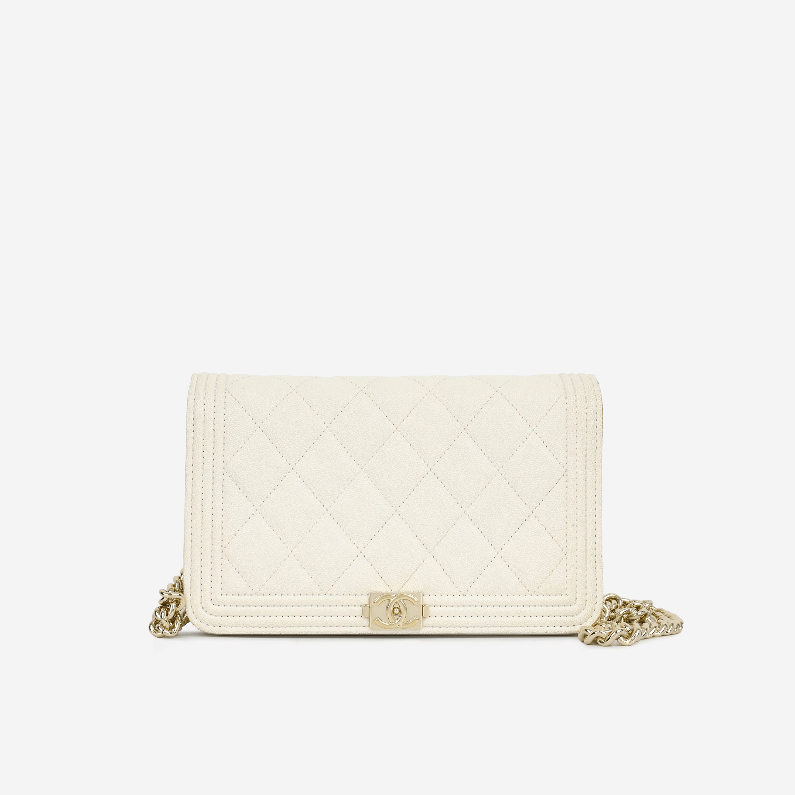 Chanel Boy WOC - Ivory
