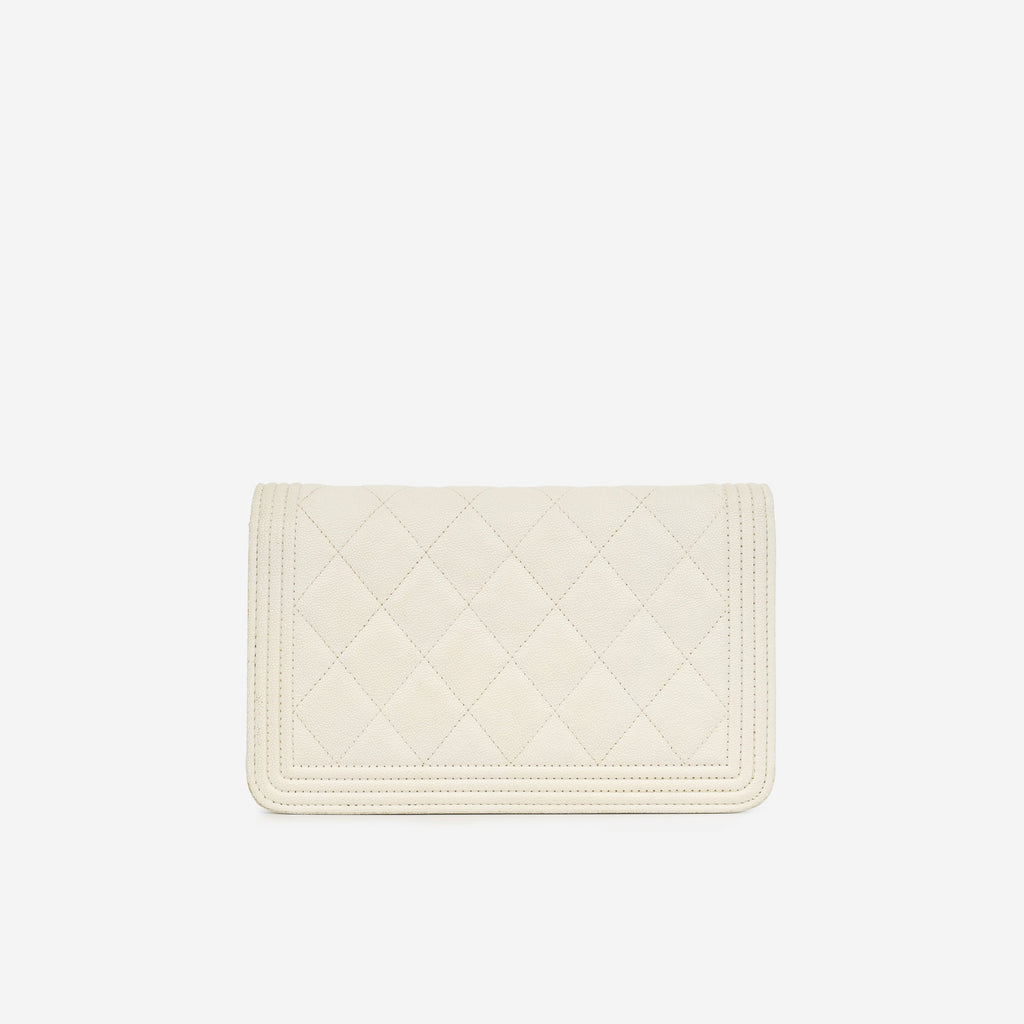 Chanel Boy WOC - Ivory