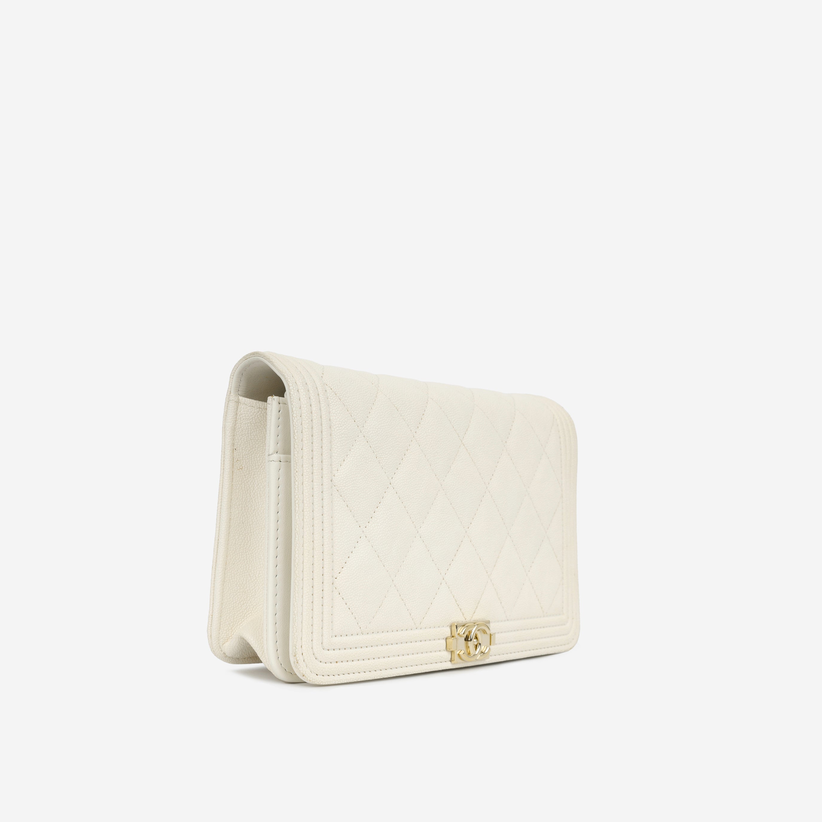 Chanel Boy WOC - Ivory