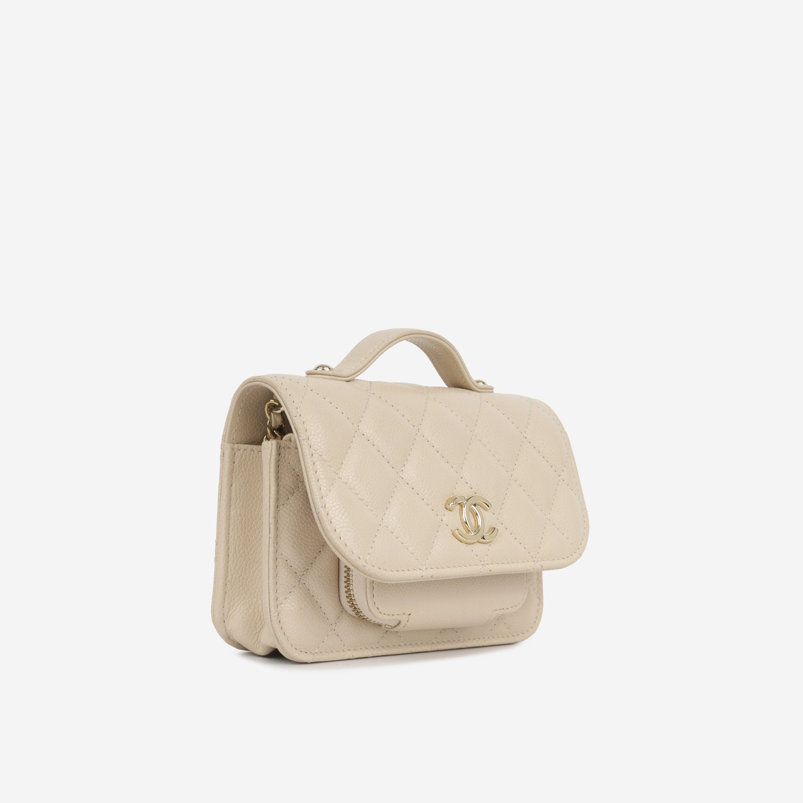 Chanel Mini Business Affinity Clutch on Chain