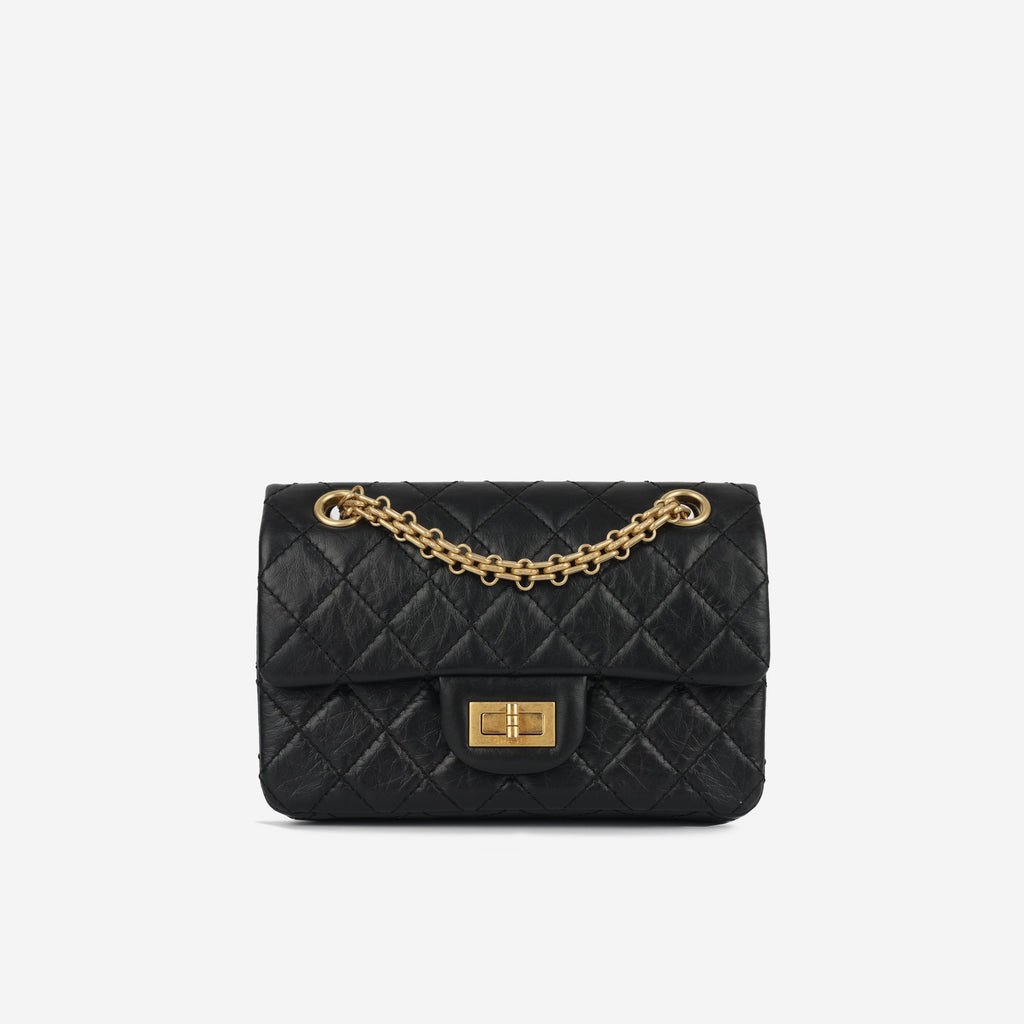 Chanel 2.55 Reissue 224 - Black aged