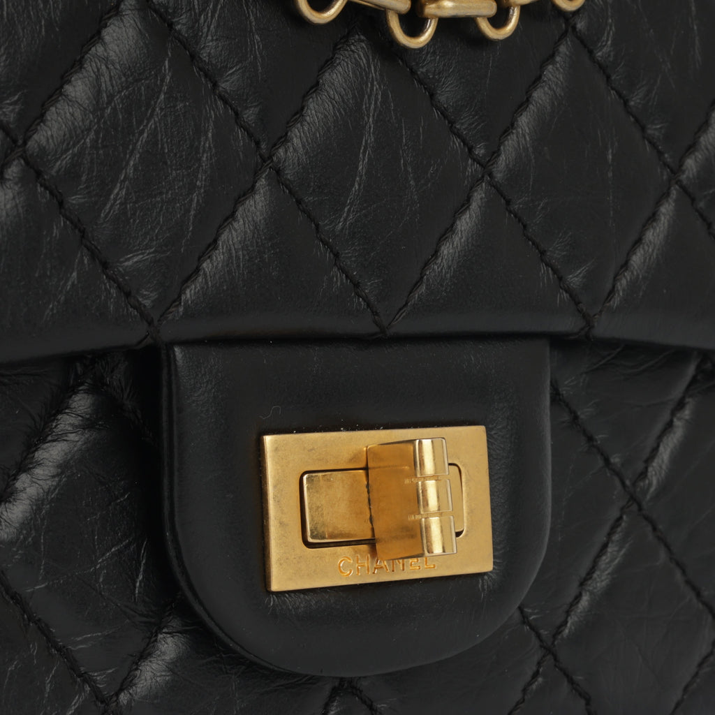 Chanel 2.55 Reissue 224 - Black aged