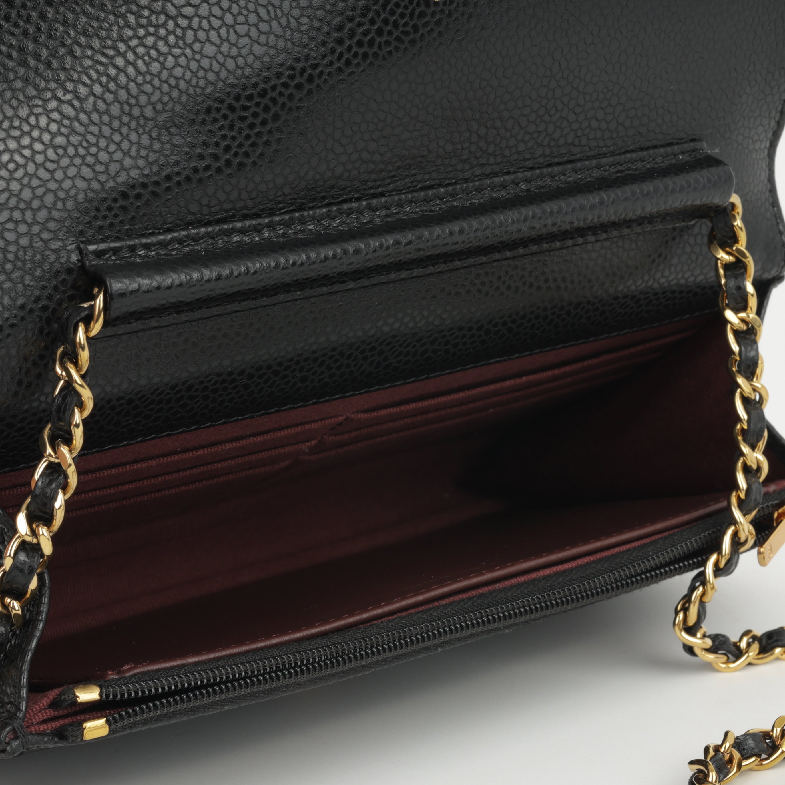 Chanel Classic Wallet on Chain