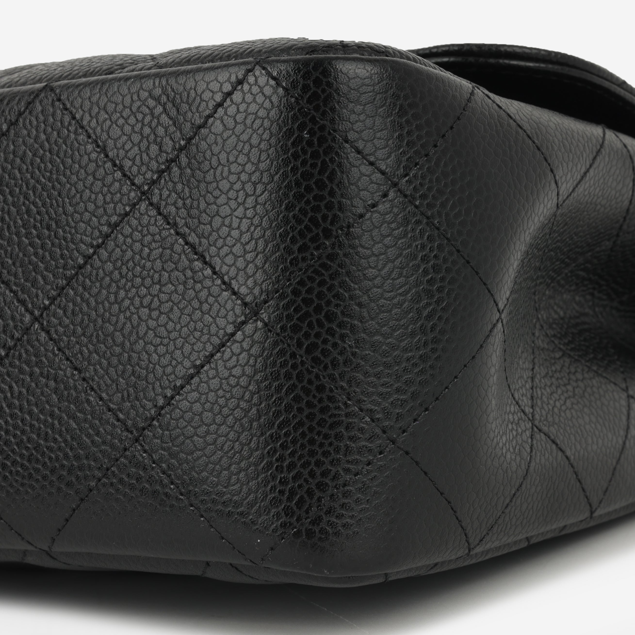 Chanel Classic Flap Bag - Jumbo Classic Single Flap | Silver Hardware