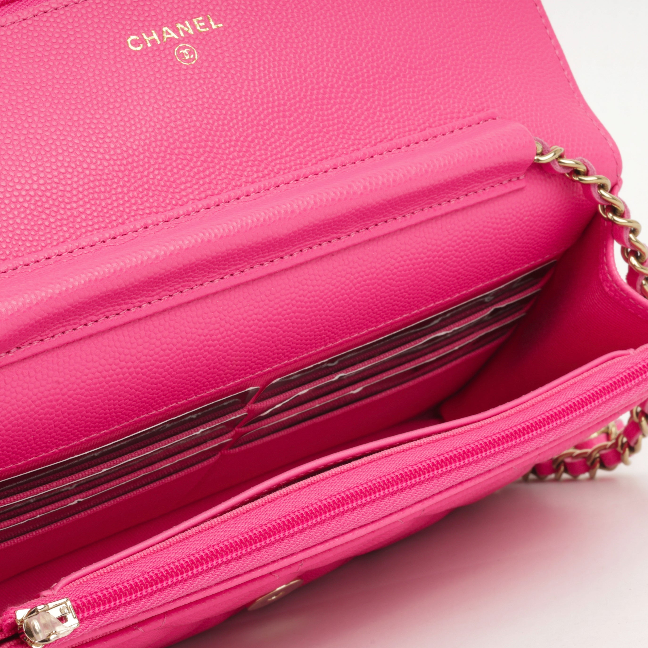 Chanel Classic Wallet on Chain