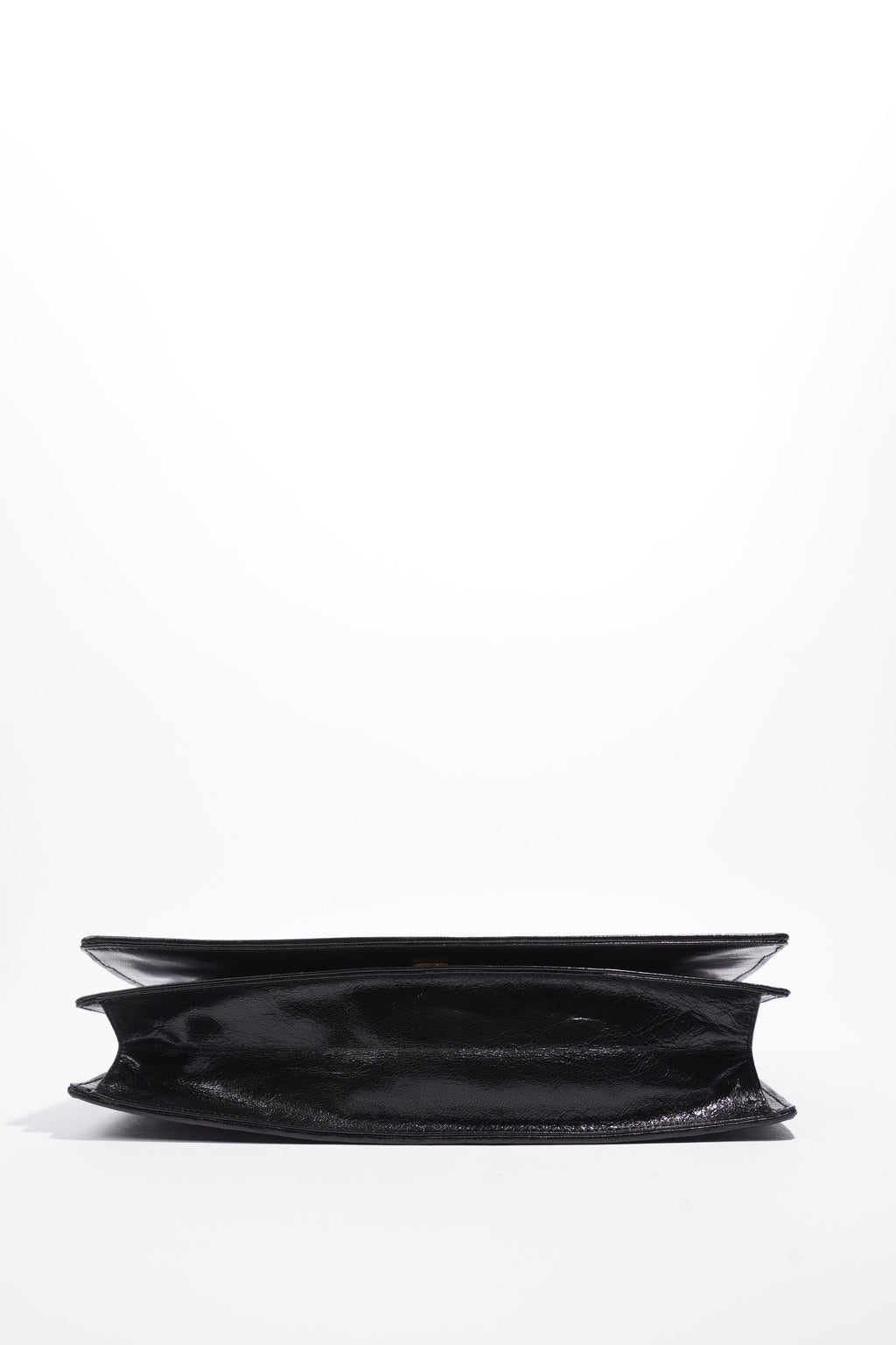Fendi Clutch With Strap Black Leather