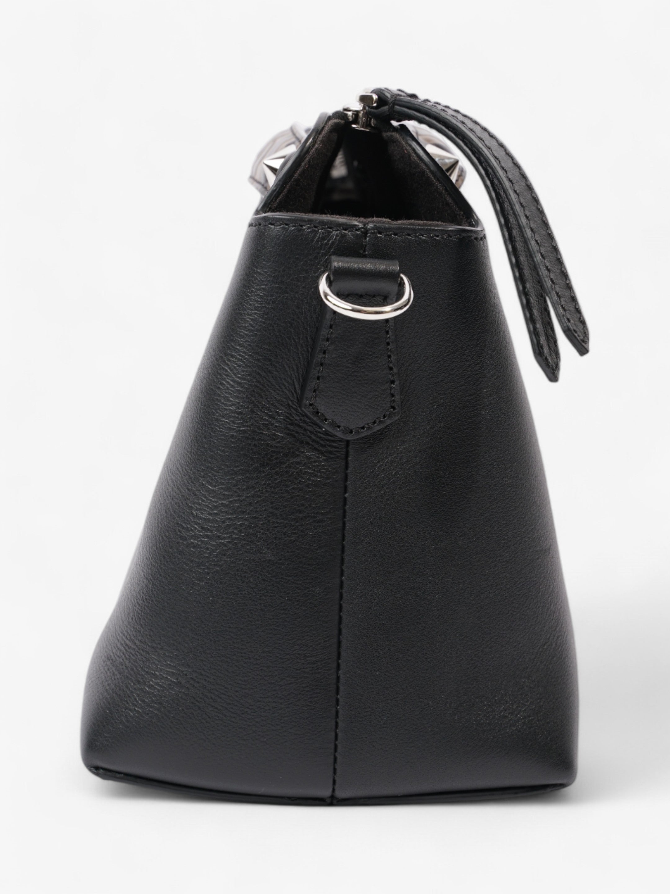 Fendi By The Way Black Leather Medium