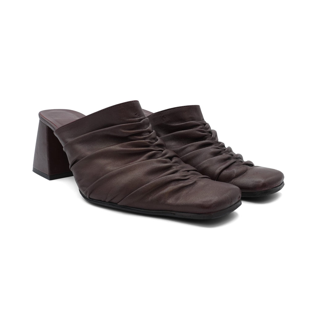 Staud 'Ruched Detail' Mules - Women's 39
