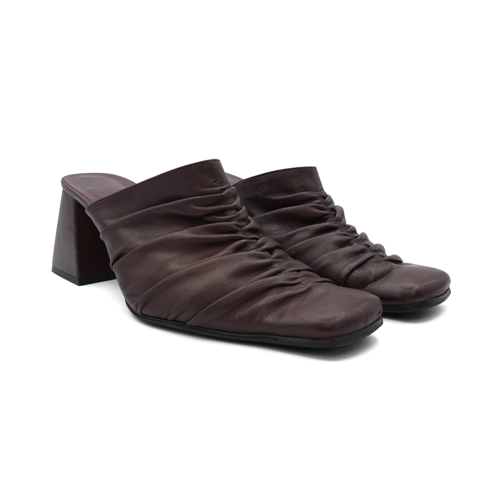 Staud 'Ruched Detail' Mules - Women's 39