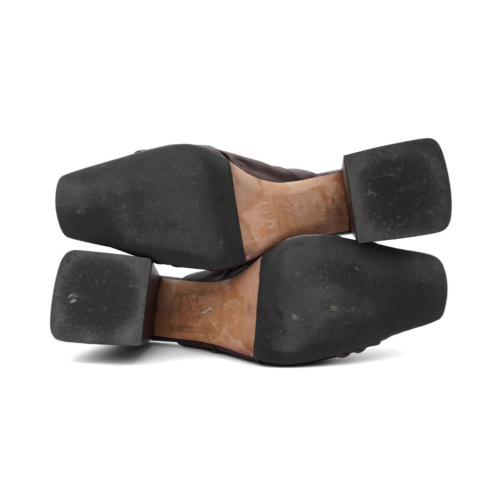 Staud 'Ruched Detail' Mules - Women's 39