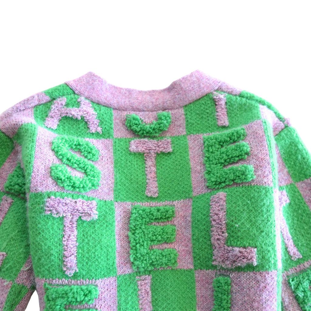 Stella McCarney Checkered igan - Kids' 4
