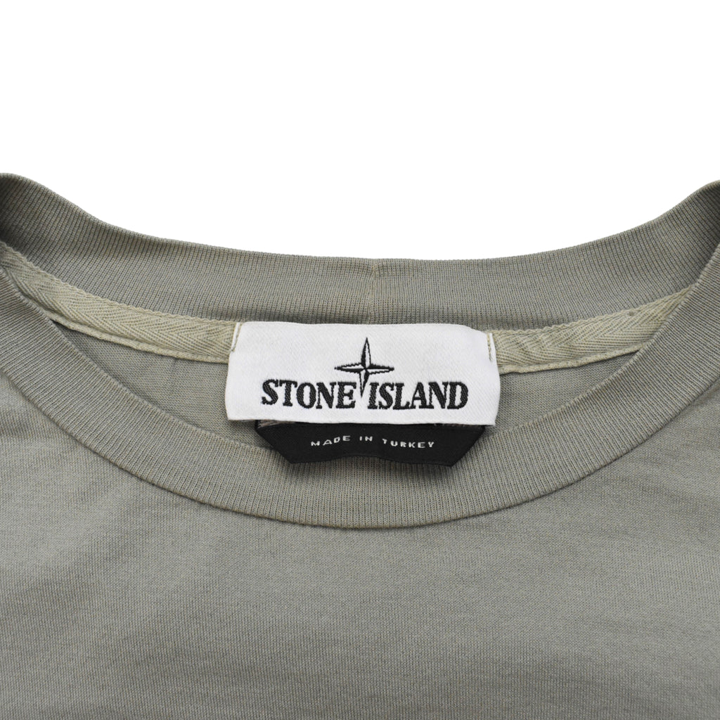 Stone Island Logo Long-Sleeve Top - Men's XL