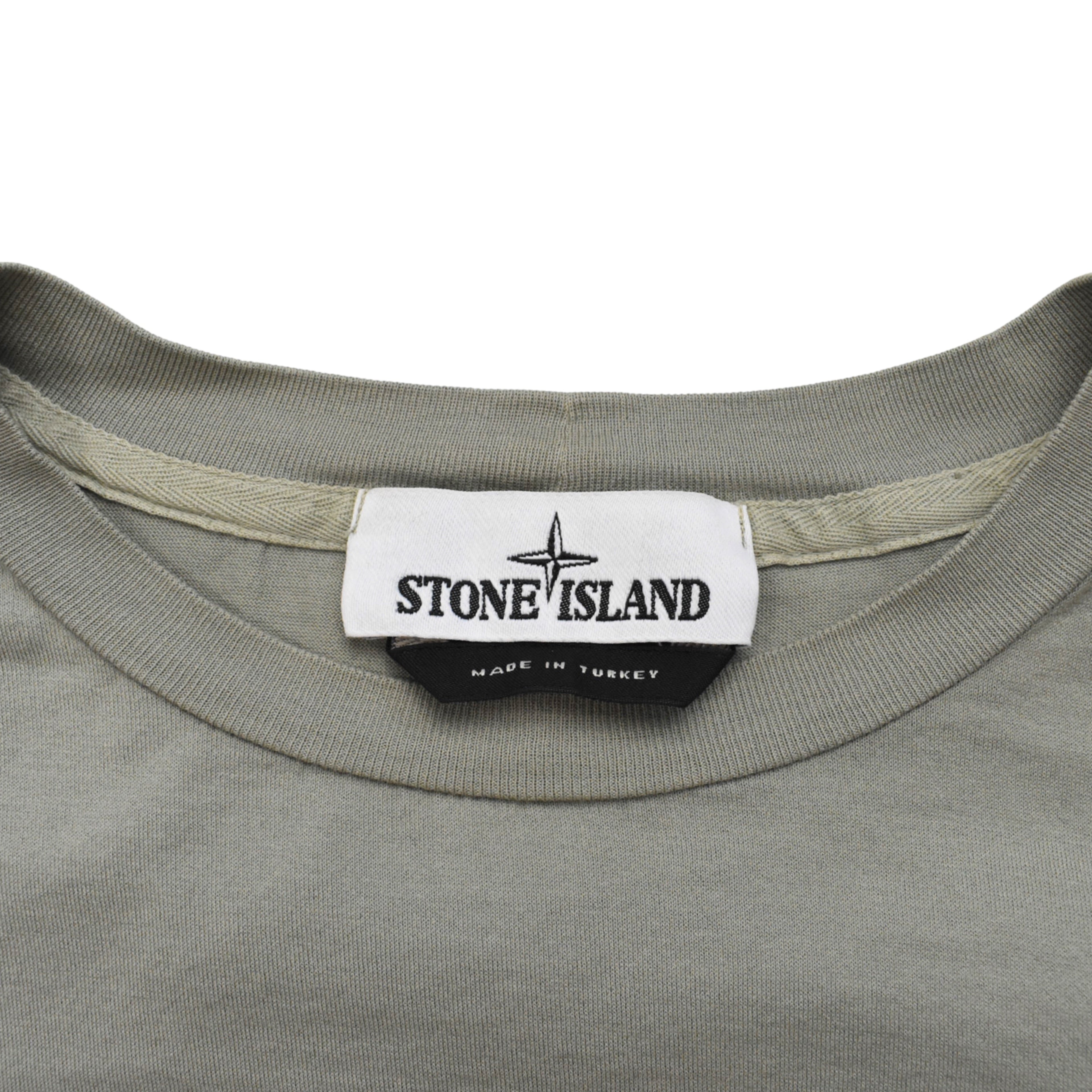 Stone Island Logo Long-Sleeve Top - Men's XL