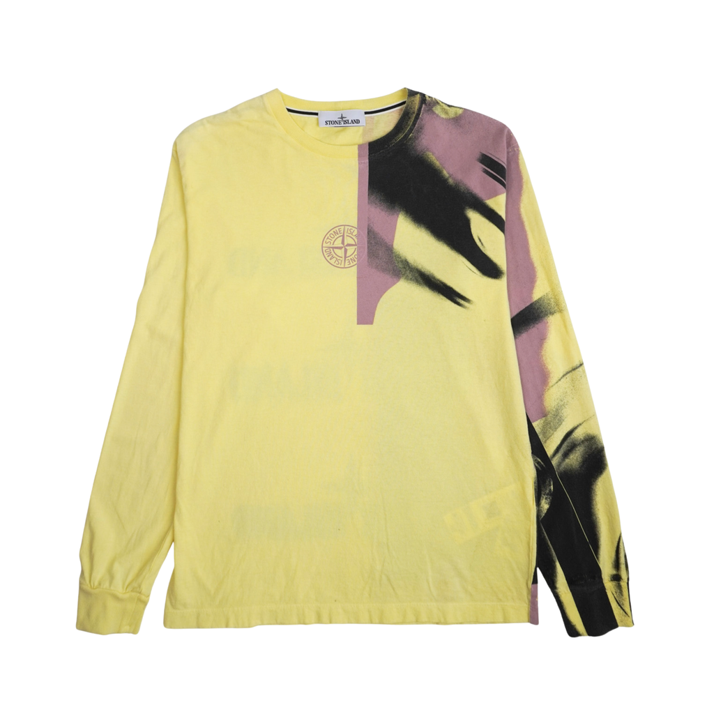 Stone Island Graphic Long-Sleeve Tee - Men's L