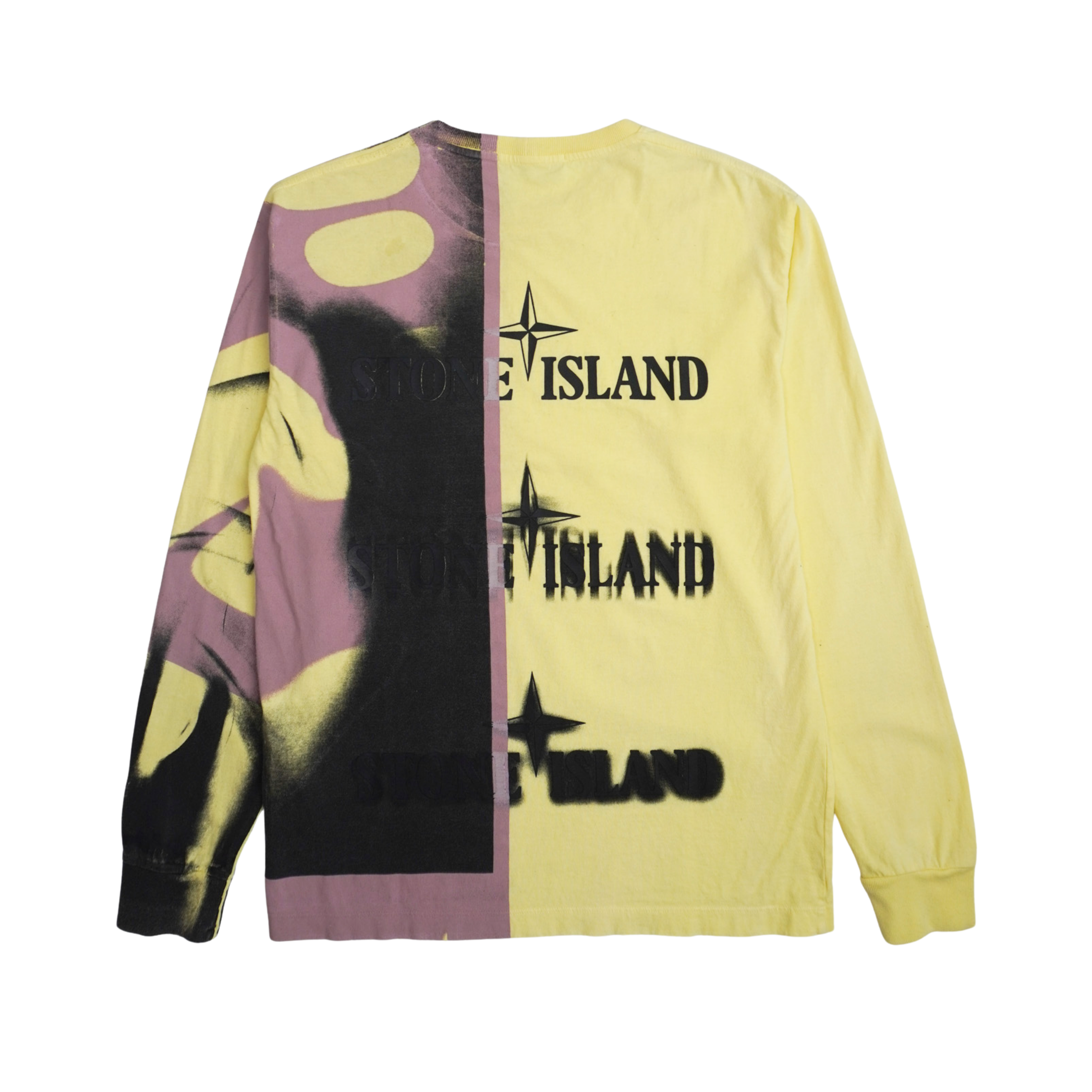 Stone Island Graphic Long-Sleeve Tee - Men's L