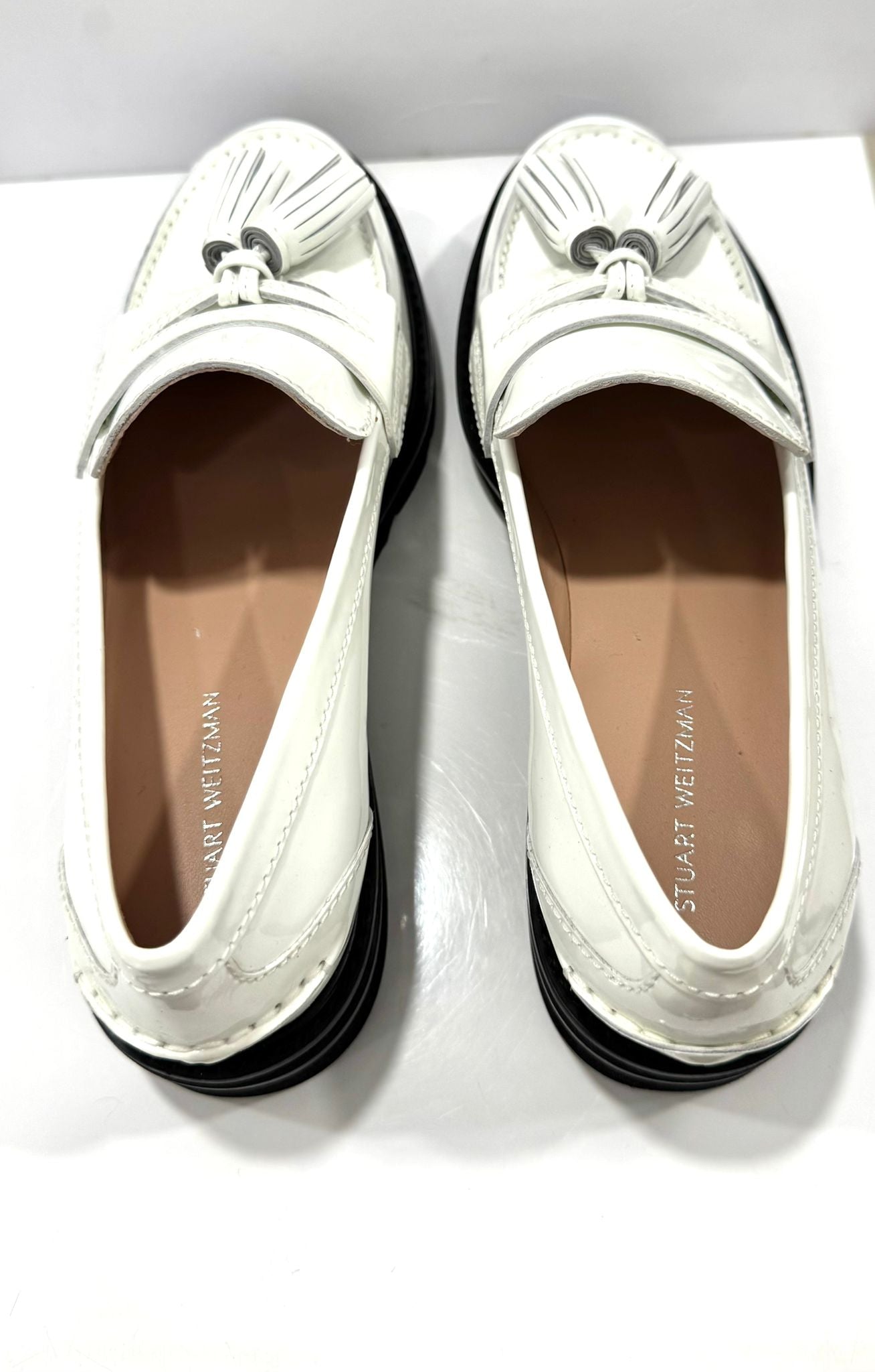 STUART WEITZMAN MILA LIFT LOAFERS