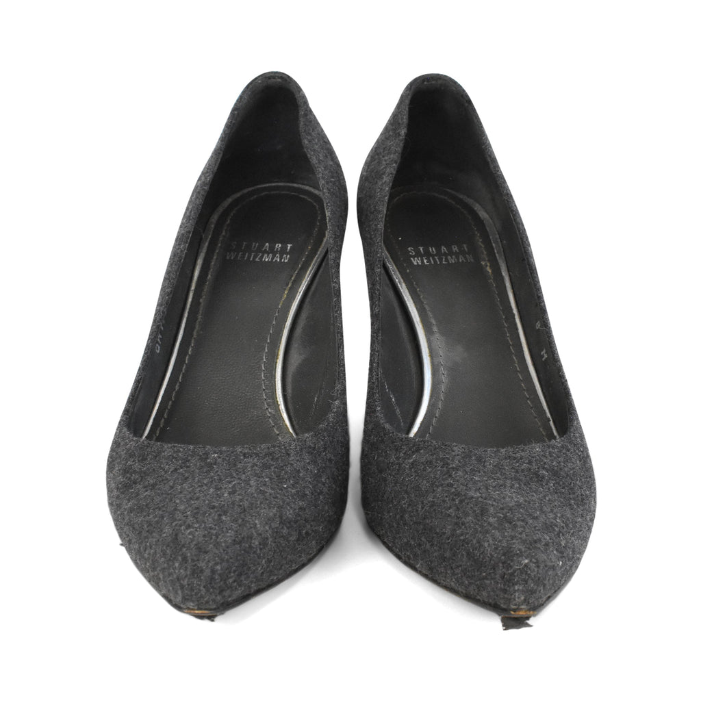 Stuart Weitzman Wool Pumps - Women's 8