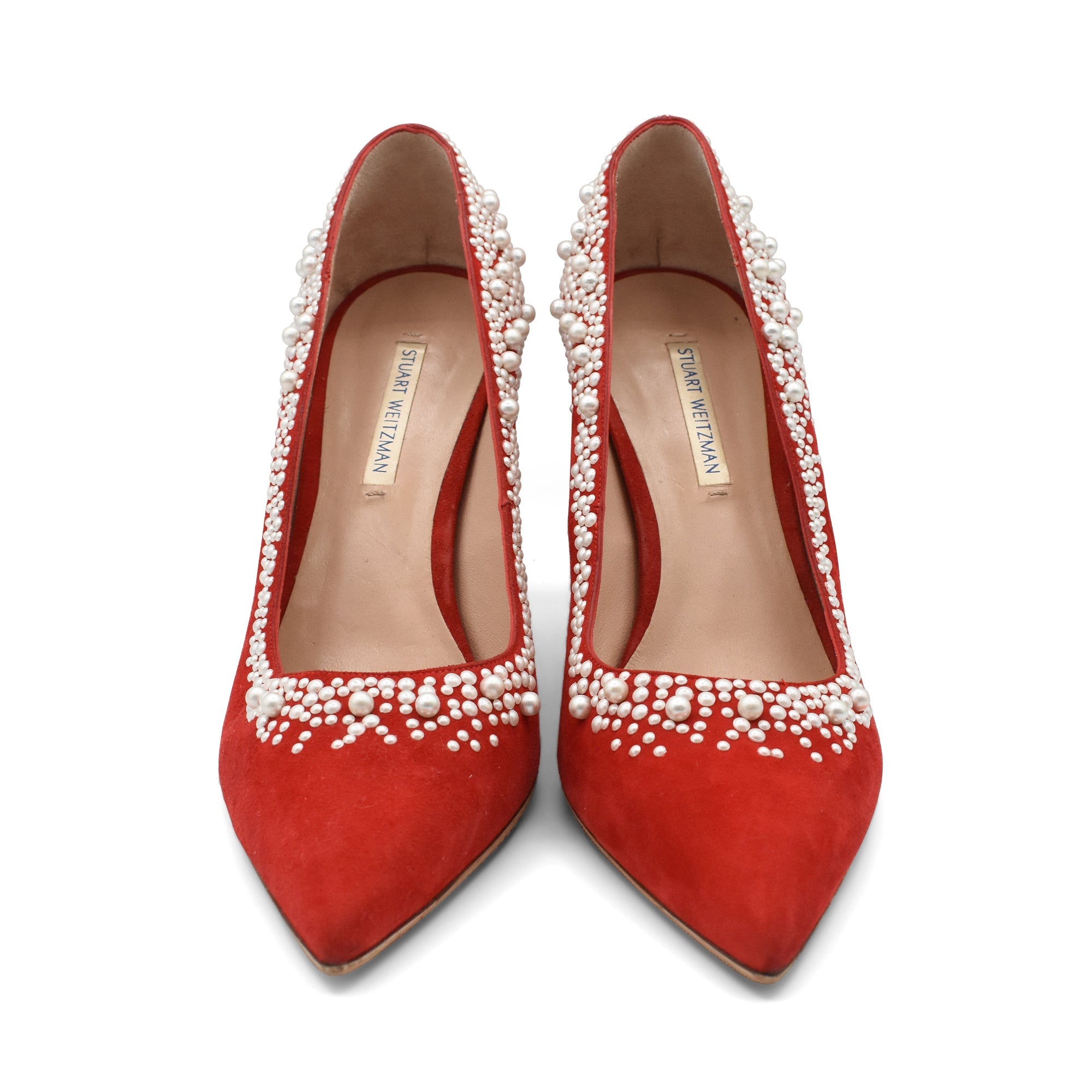 Stuart Weitzman 'Anny Pearl' Pumps - Women's 9