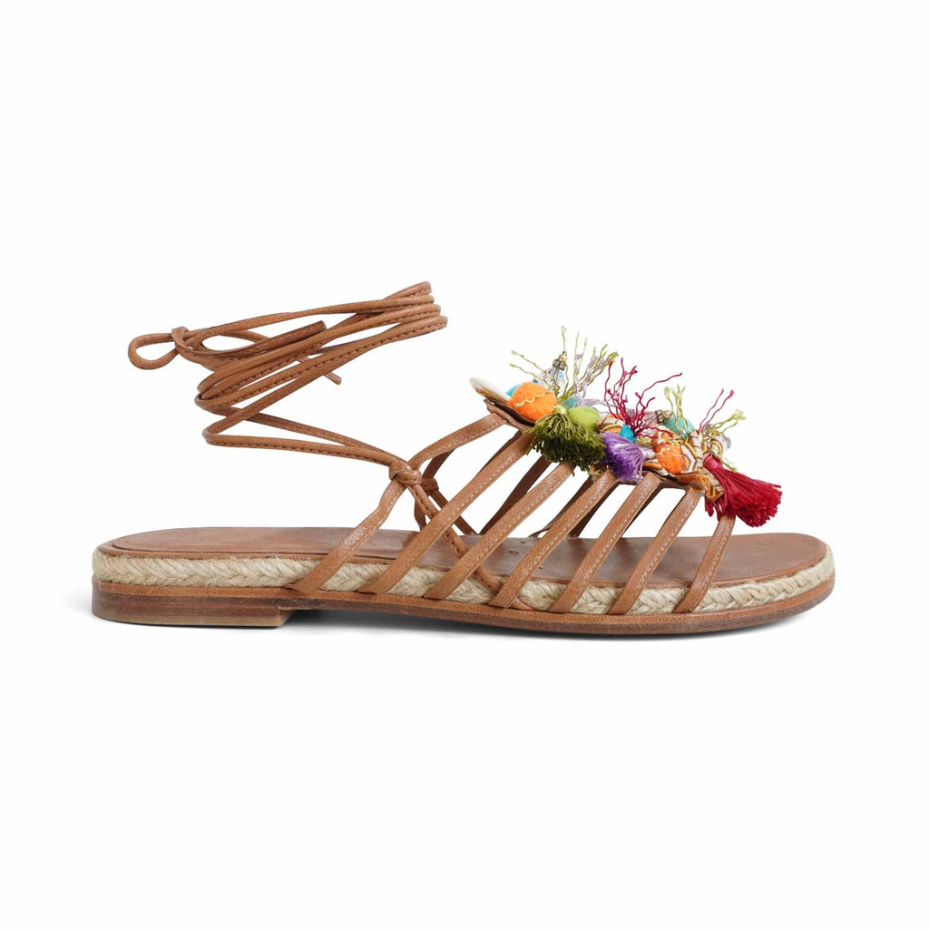 Stuart Weitzman Beaded Sandals - Women's 39