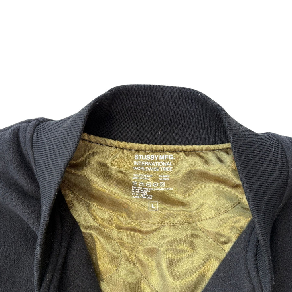 Stussy Fleece Bomber Jacket - Men's L