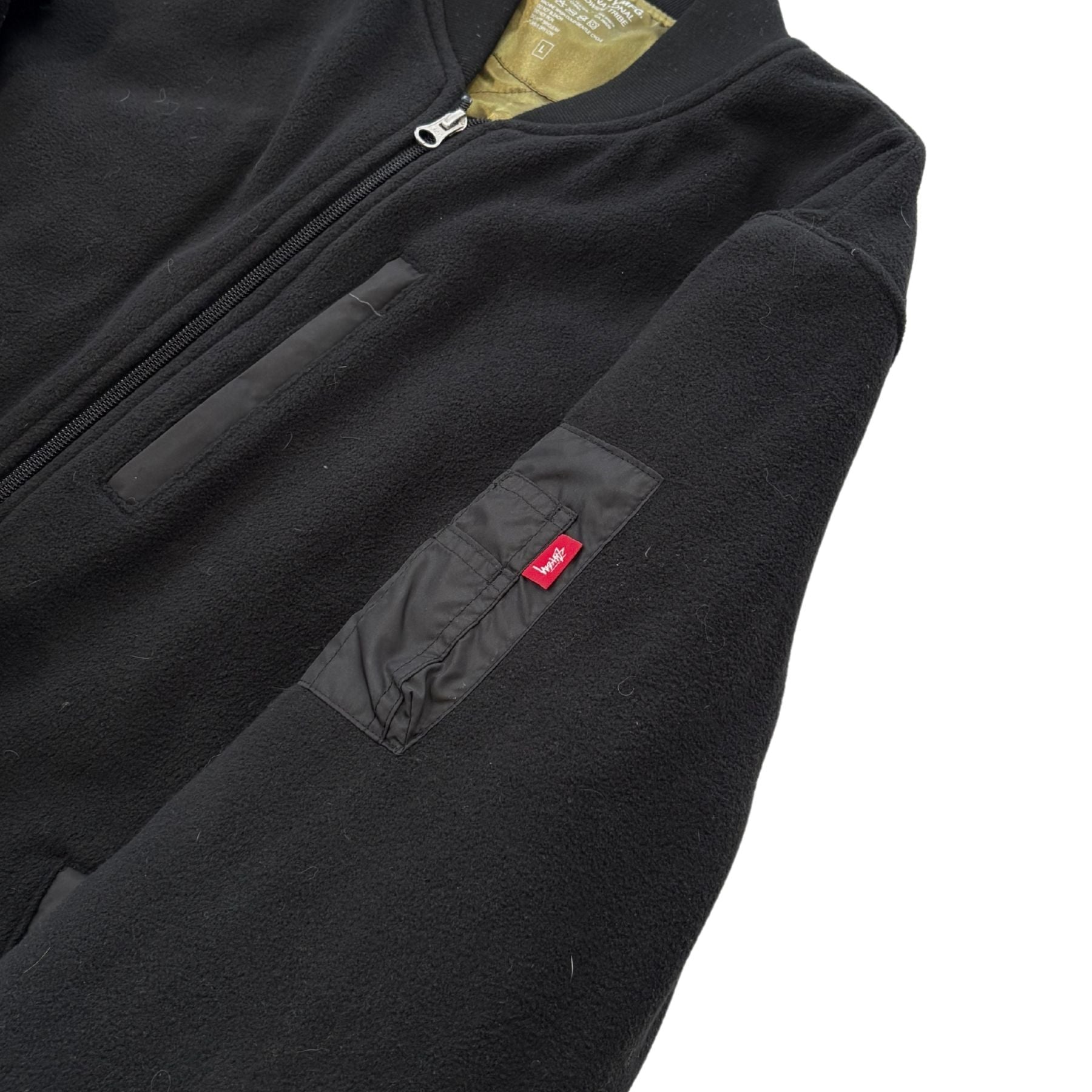 Stussy Fleece Bomber Jacket - Men's L
