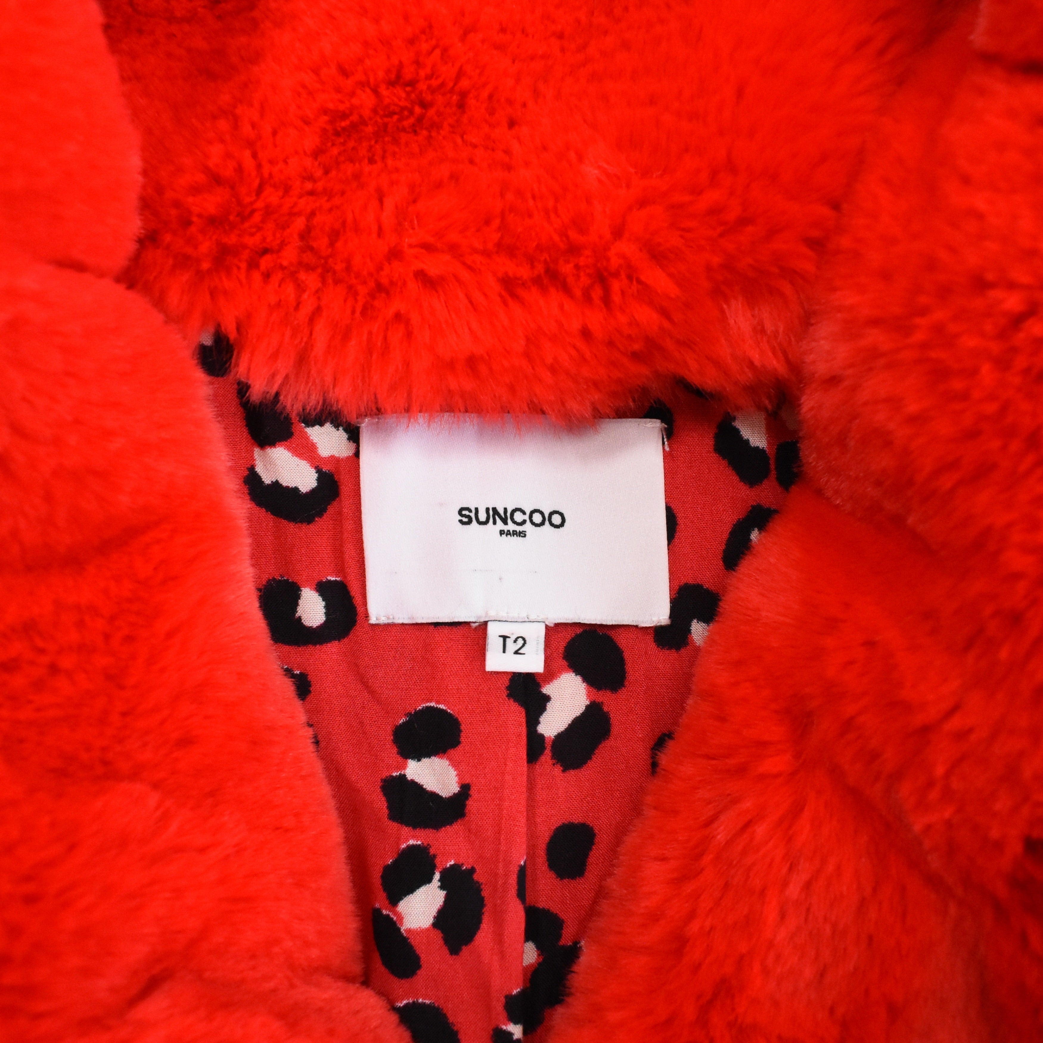 Suncoo Faux Fur Coat - Women's 12
