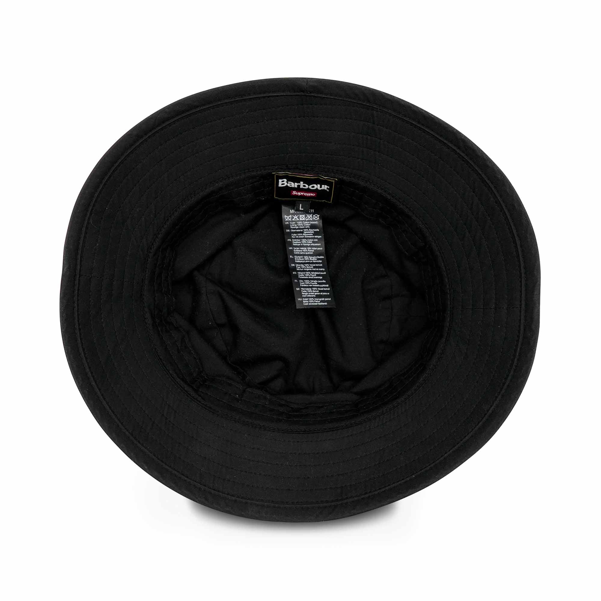 Supreme x Barbour 'Crusher' Bucket Hat
