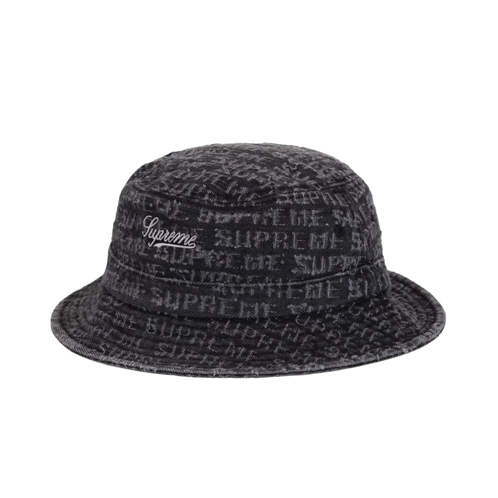 Supreme 'Need Punch Denim Crusher' Bucket Hat - S/M