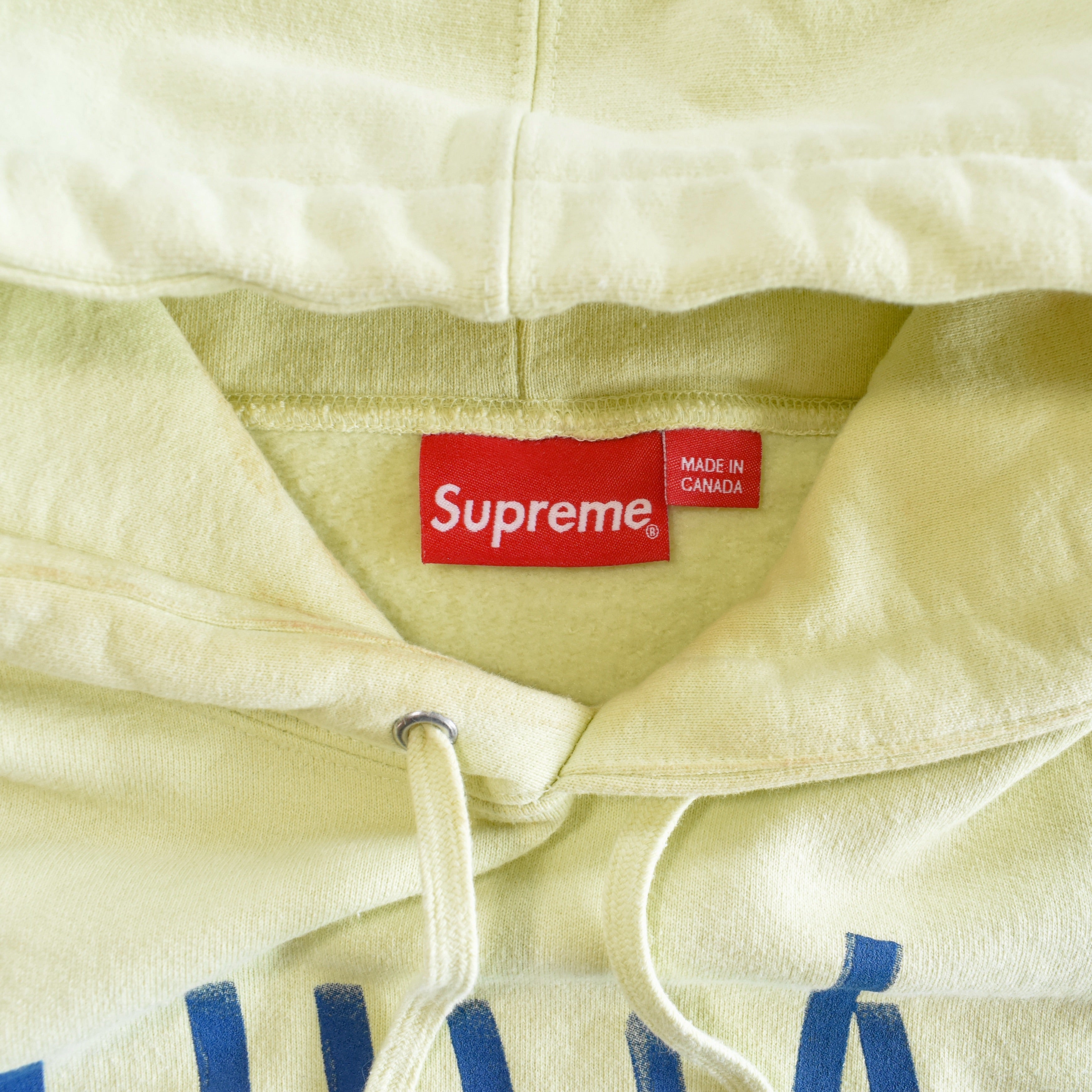 Supreme 'Tag' Hooded Sweatshirt - Men's M