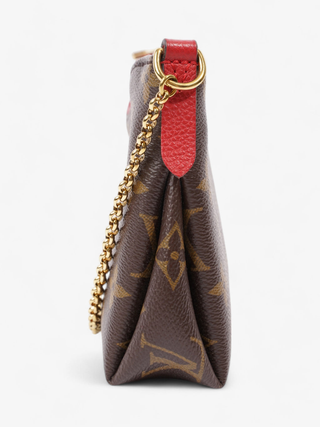 Louis Vuitton Pallas clutch Monogram / cherry