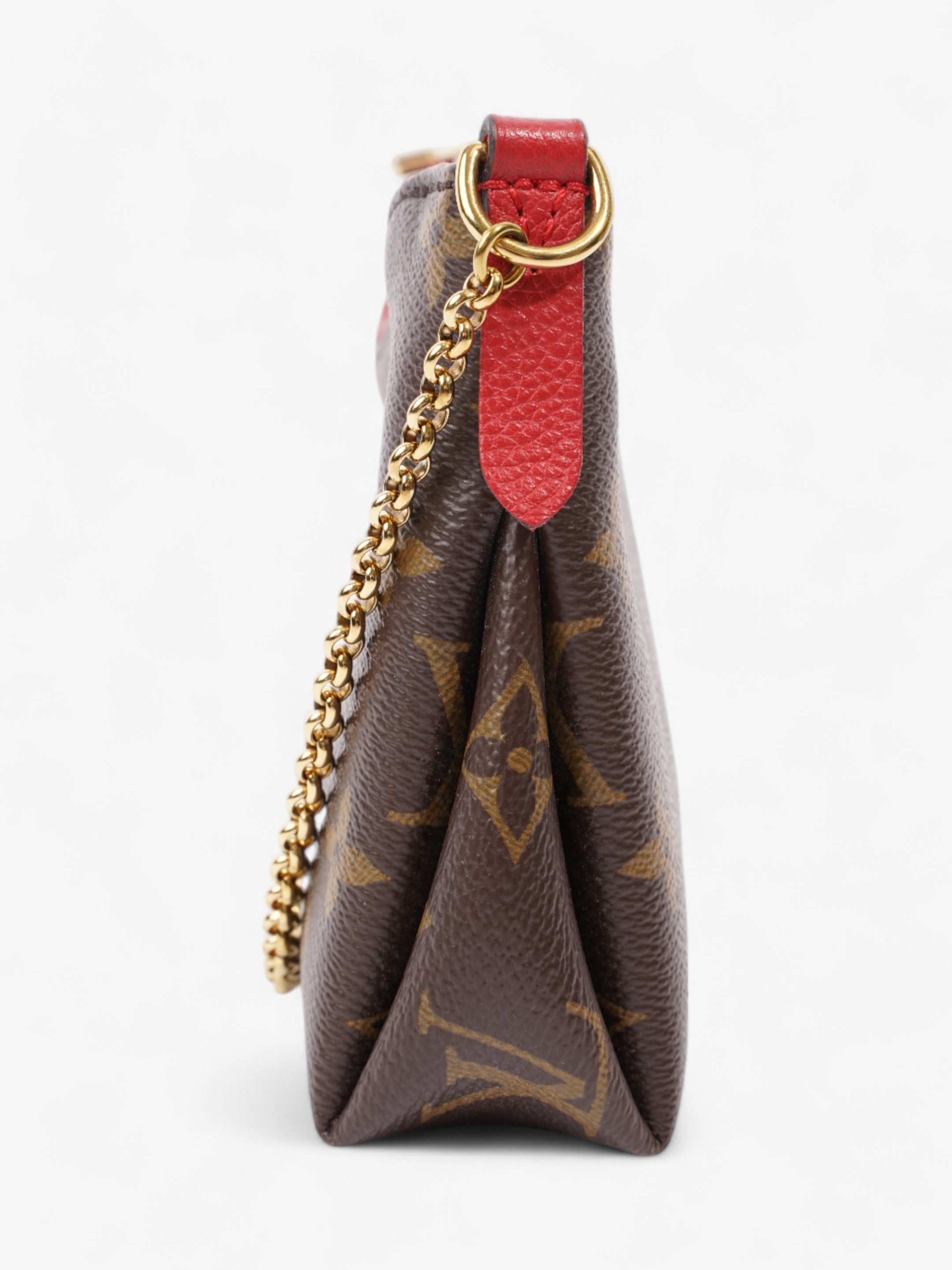 Louis Vuitton Pallas clutch Monogram / cherry