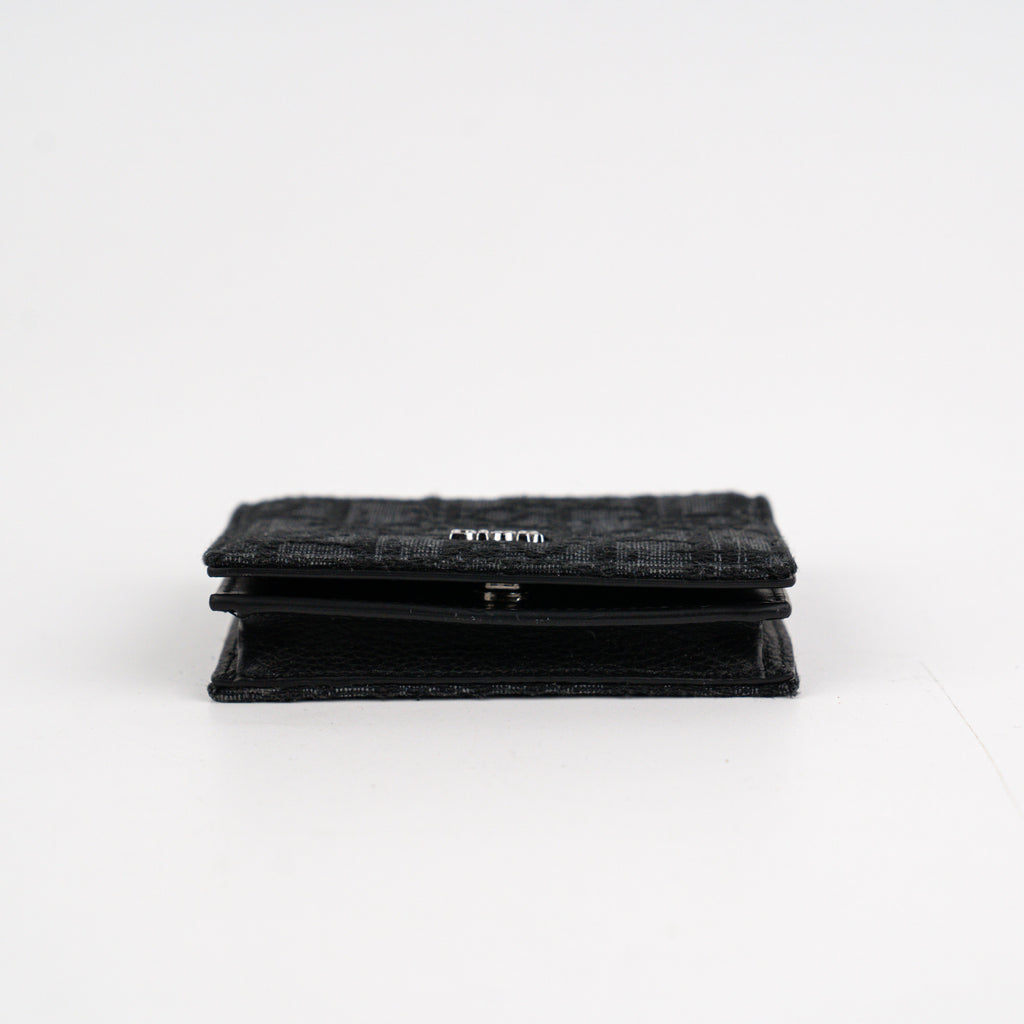 Dior Men SLG Business  Holder Oblique