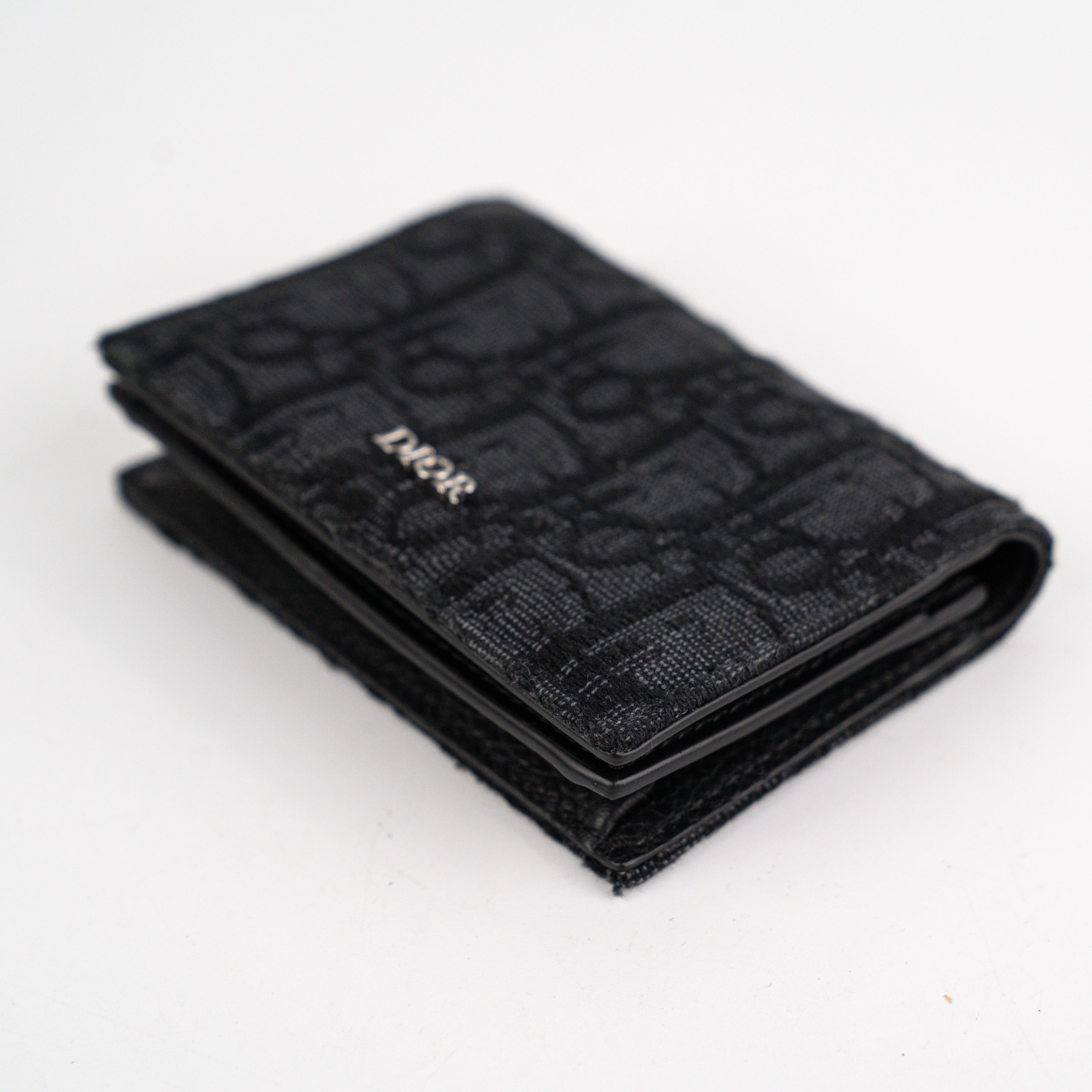 Dior Men SLG Business  Holder Oblique