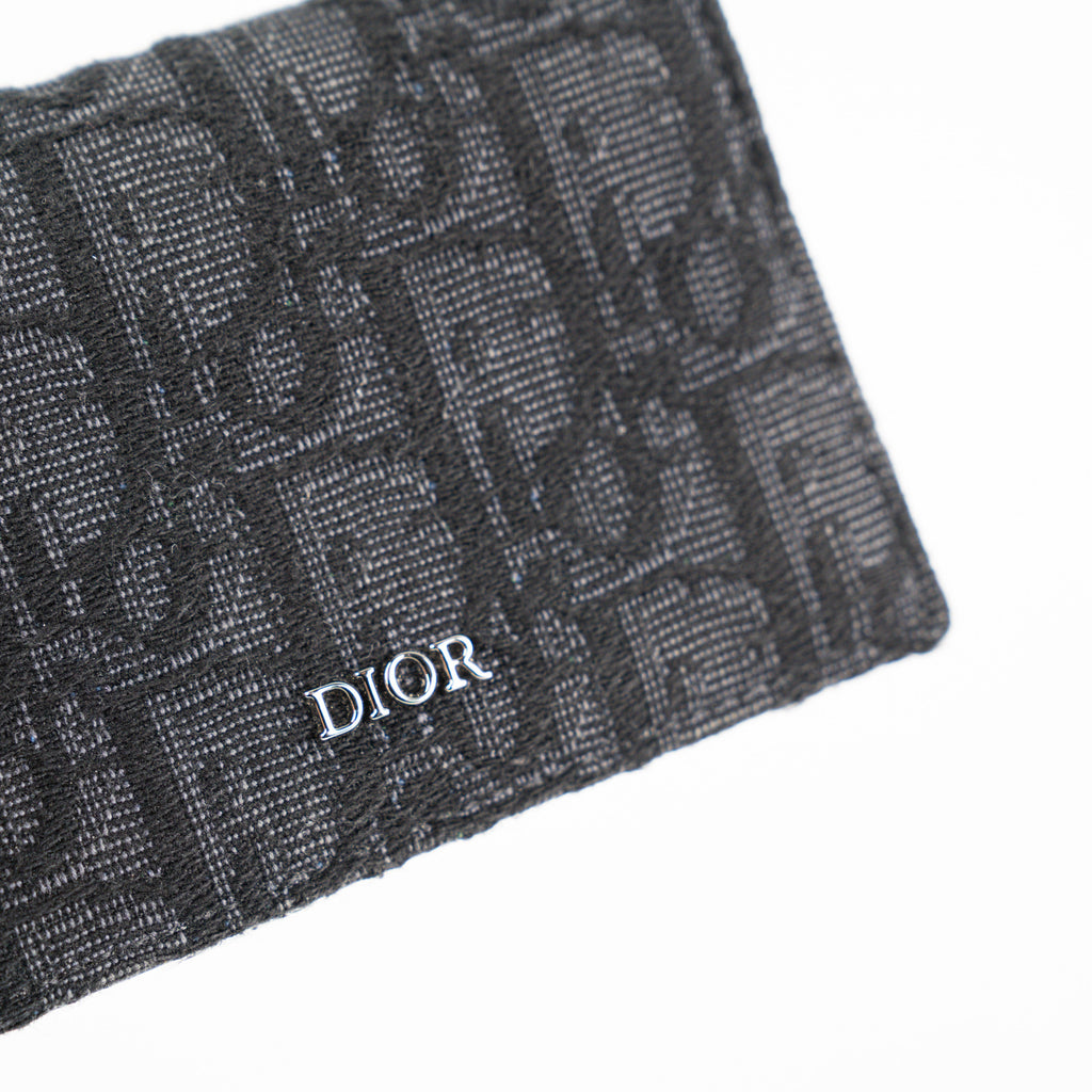 Dior Men SLG Business  Holder Oblique
