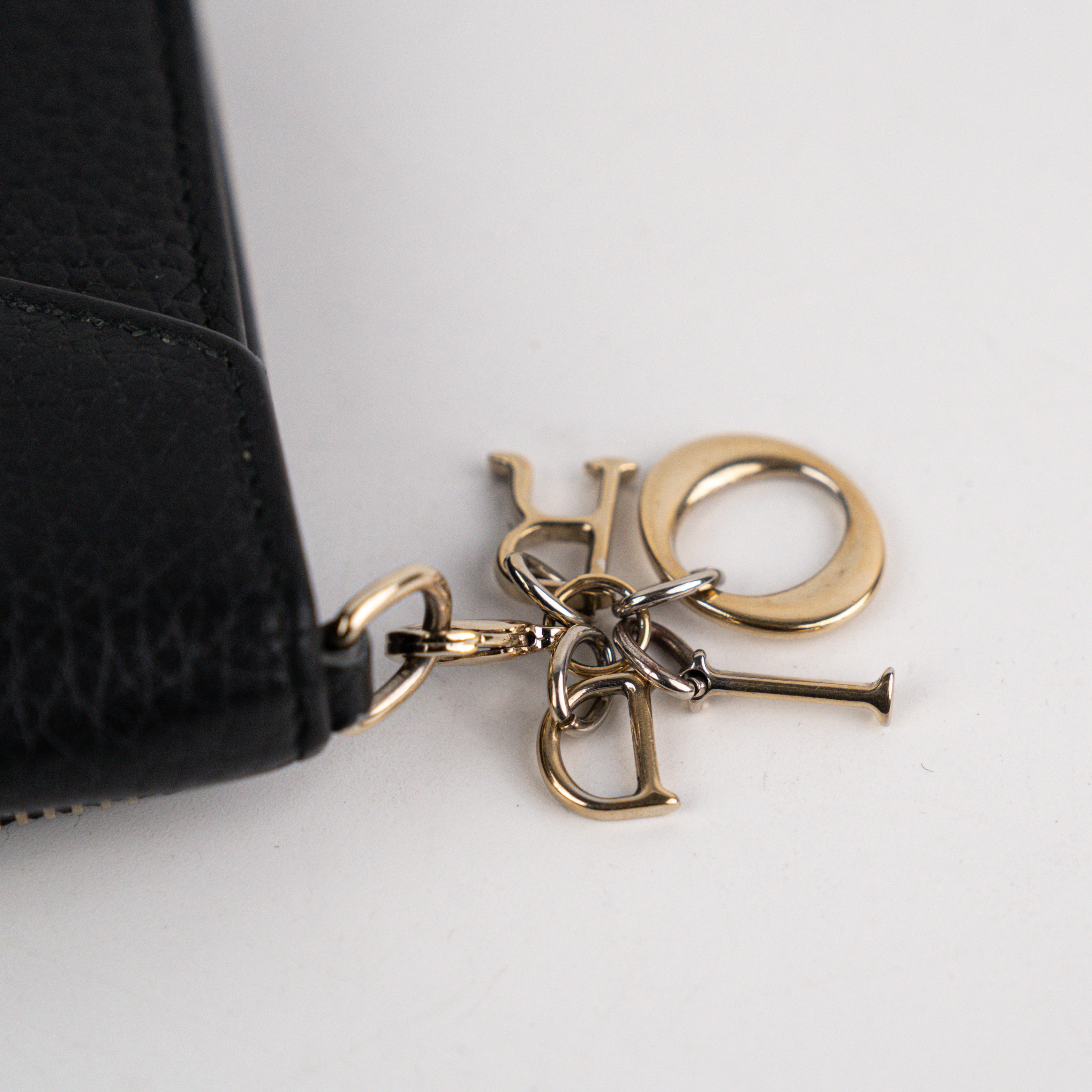 Dior Compact Wallet Black