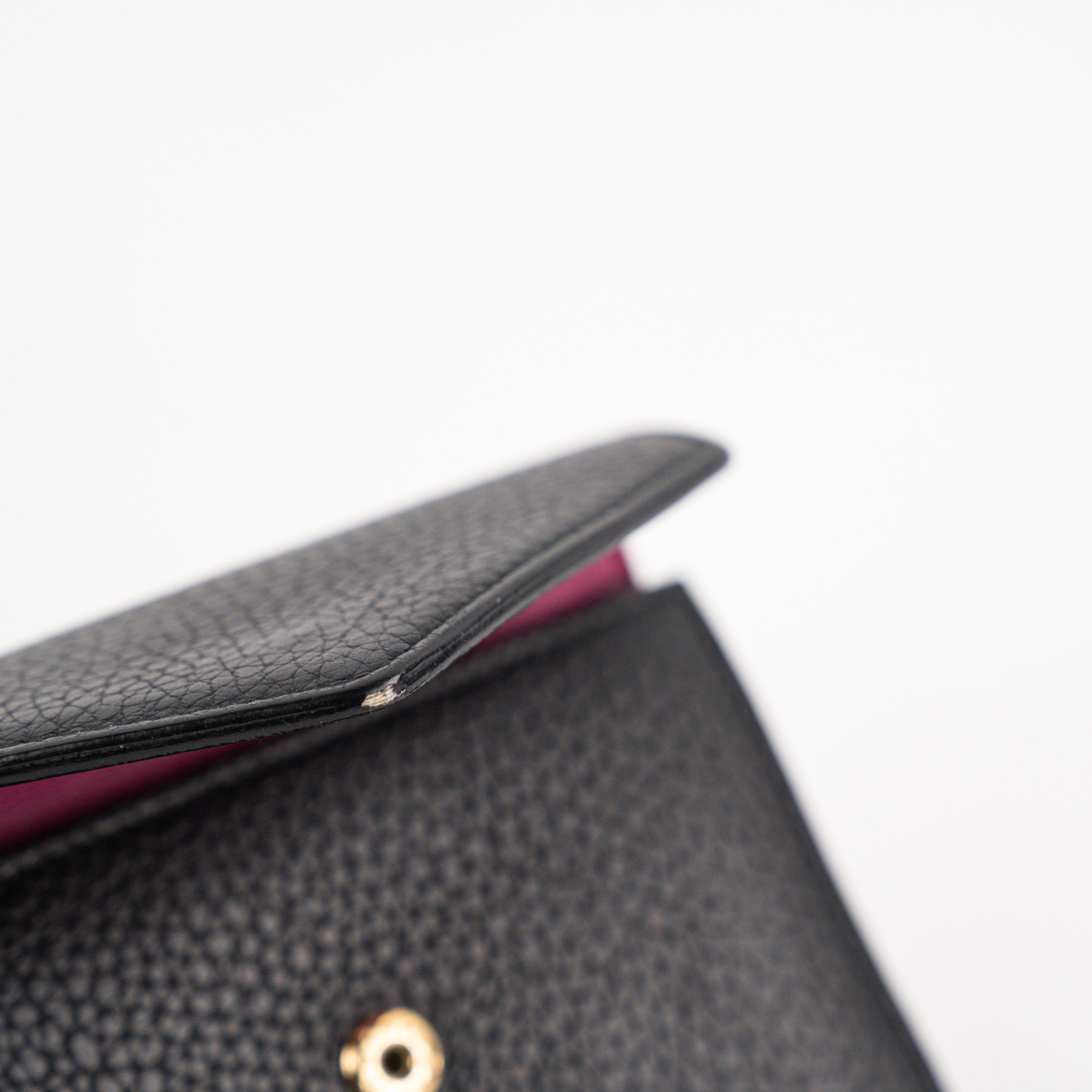 Dior Compact Wallet Black