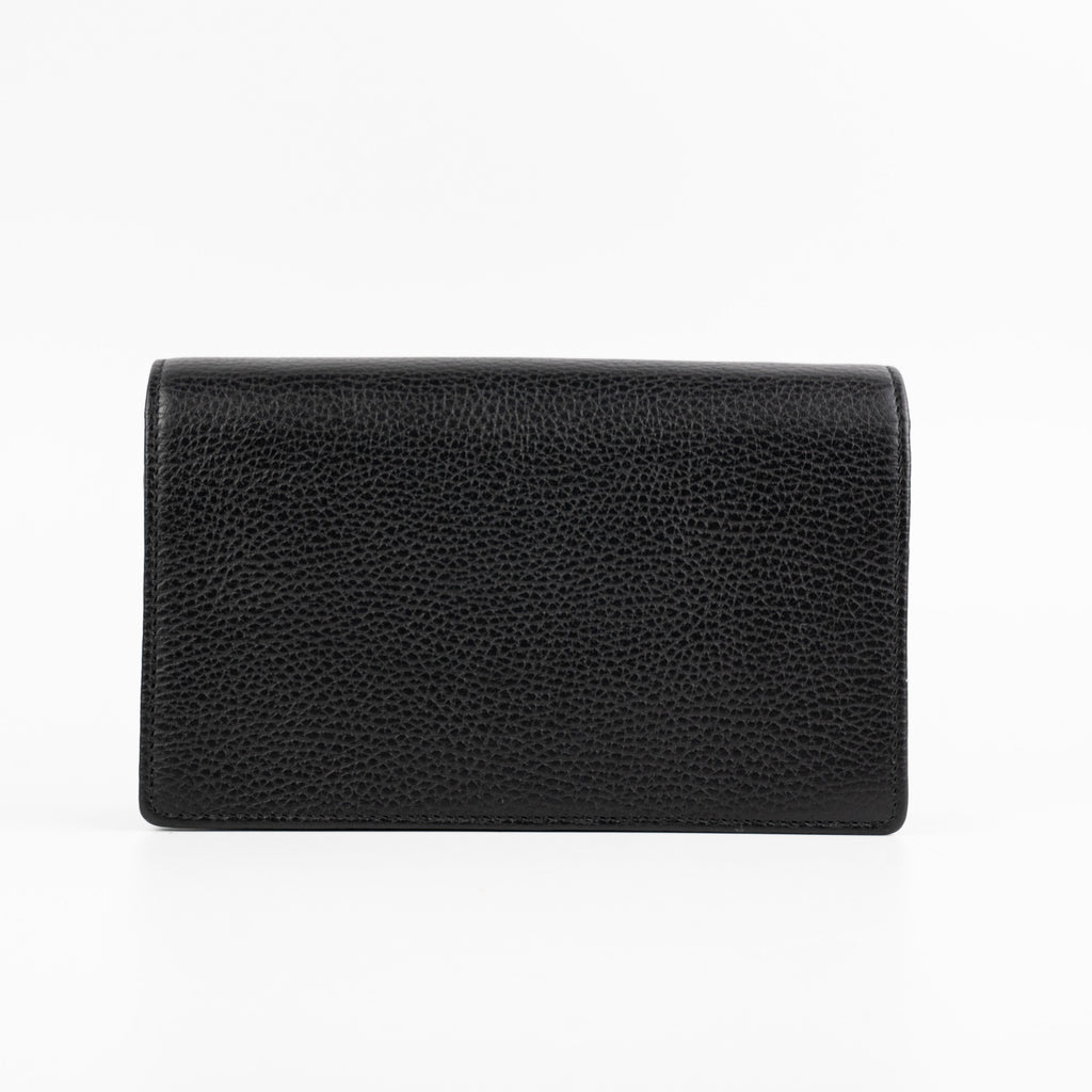 Gucci GG Marmont Chain Wallet Black