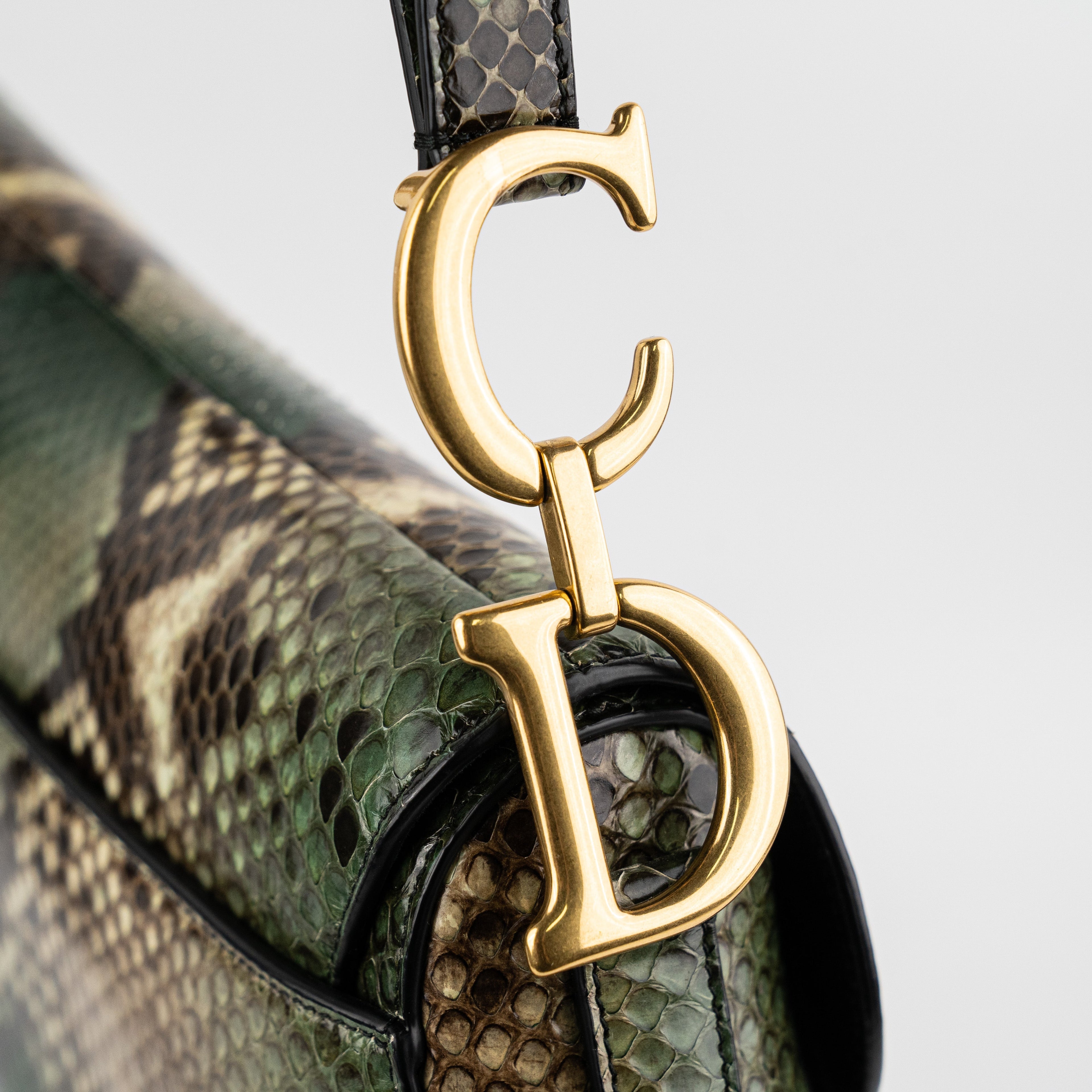 Dior Python Saddle