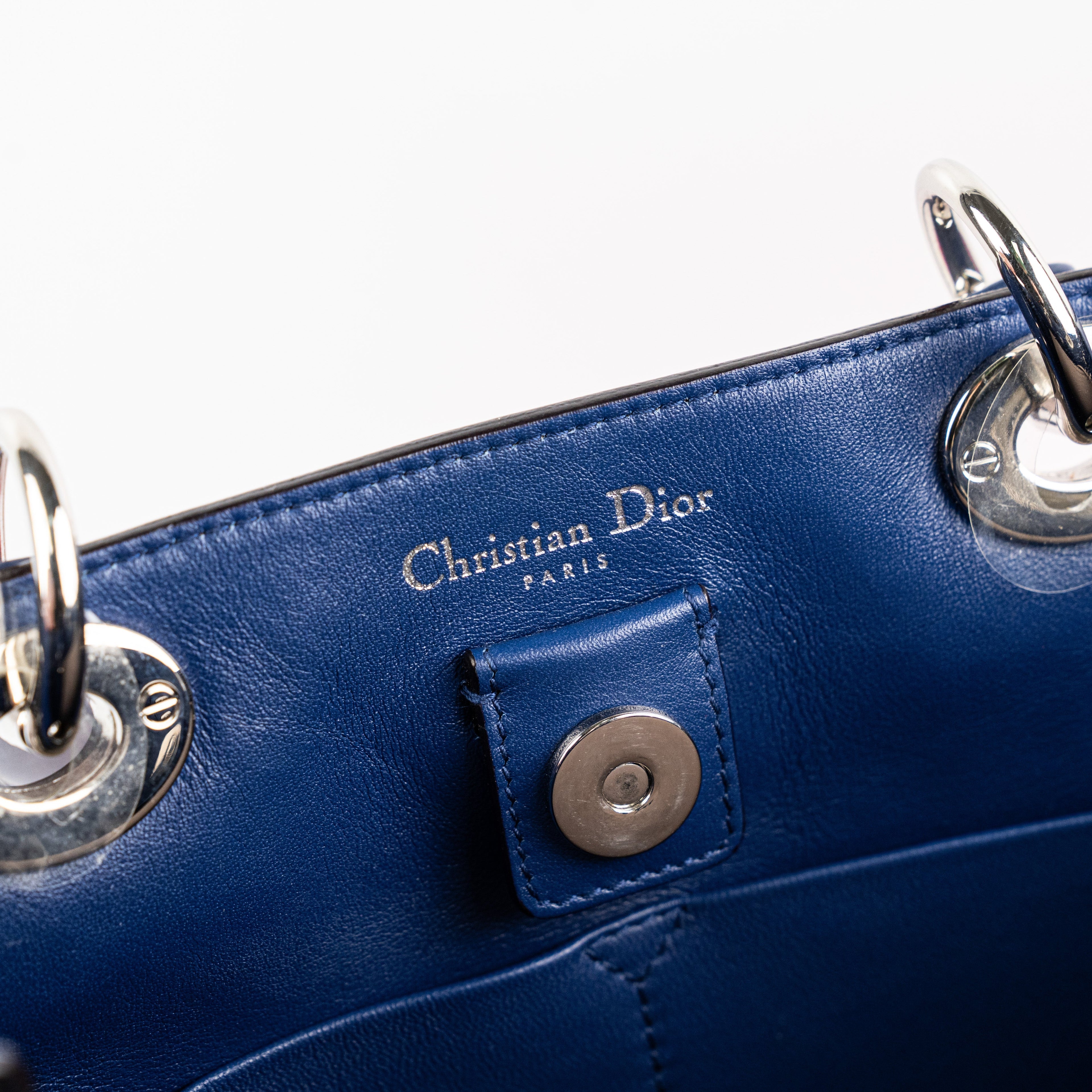 Dior Diorissimo Large Leather Tote