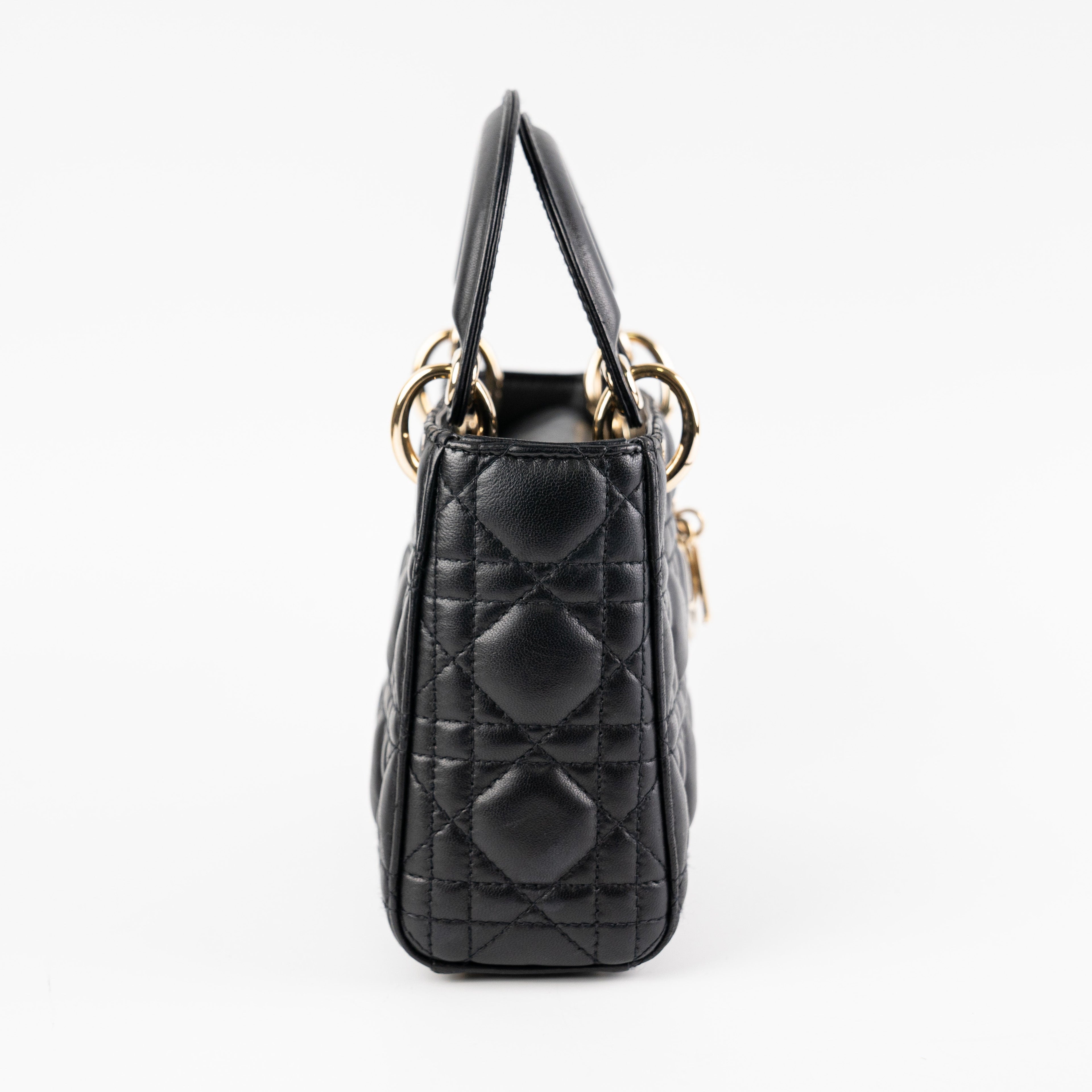 ITEM 17 - Dior Lady Dior Mini Black