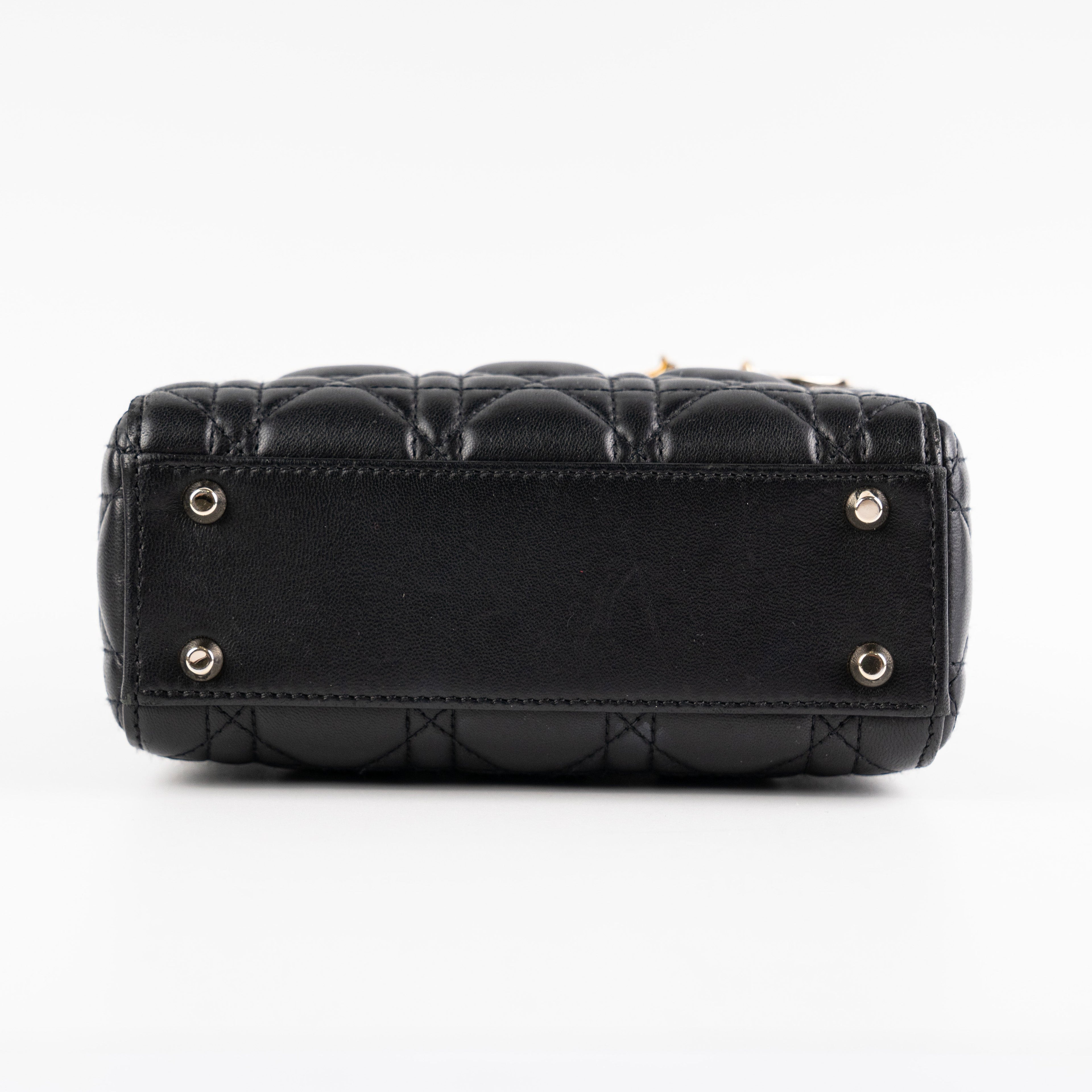 ITEM 17 - Dior Lady Dior Mini Black