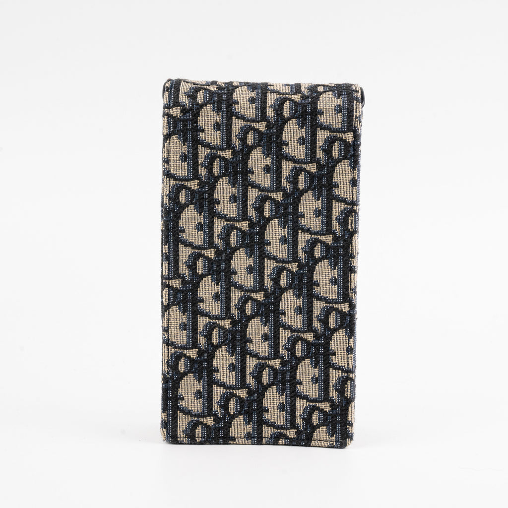 Dior SLG Saddle Pouch Navy