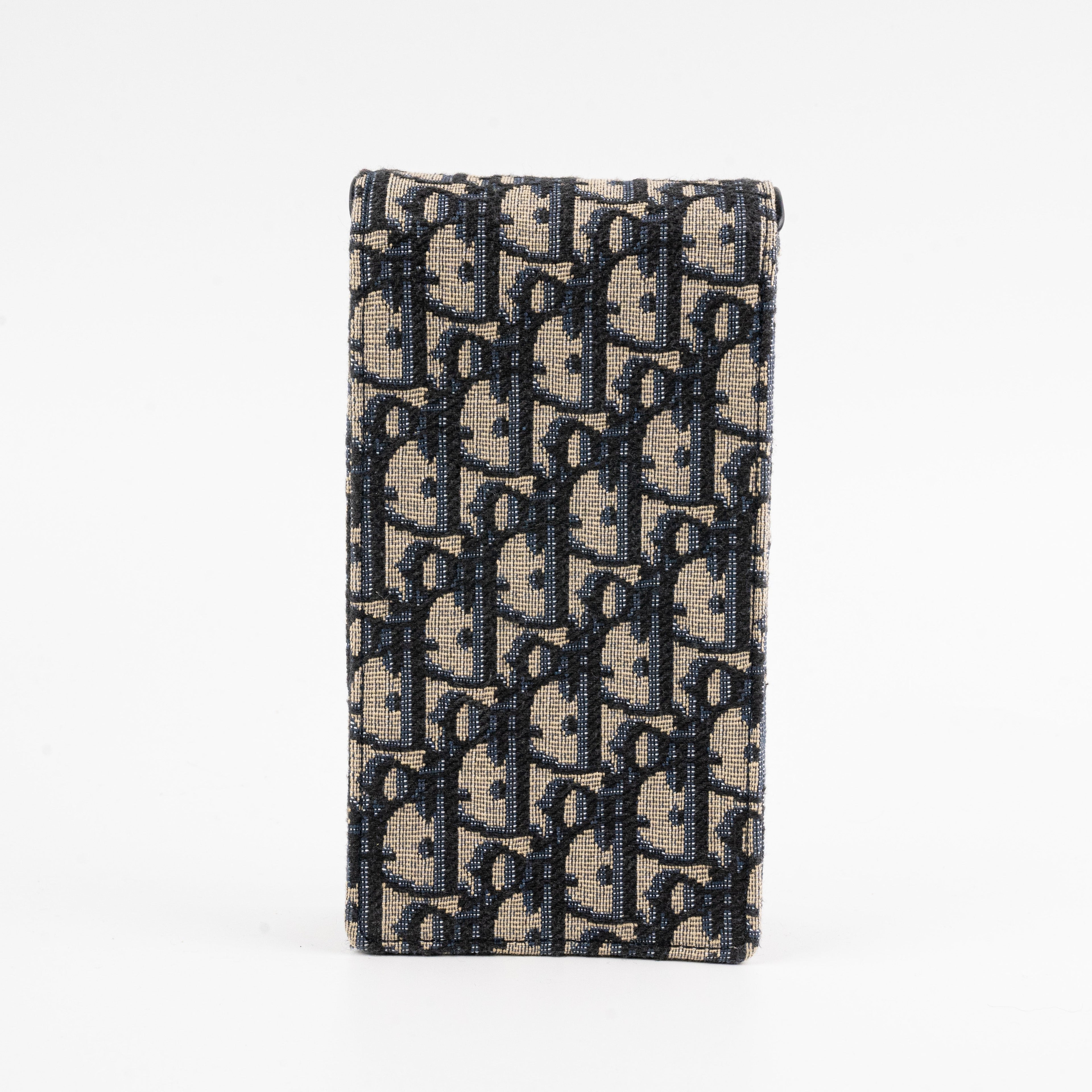 Dior SLG Saddle Pouch Navy