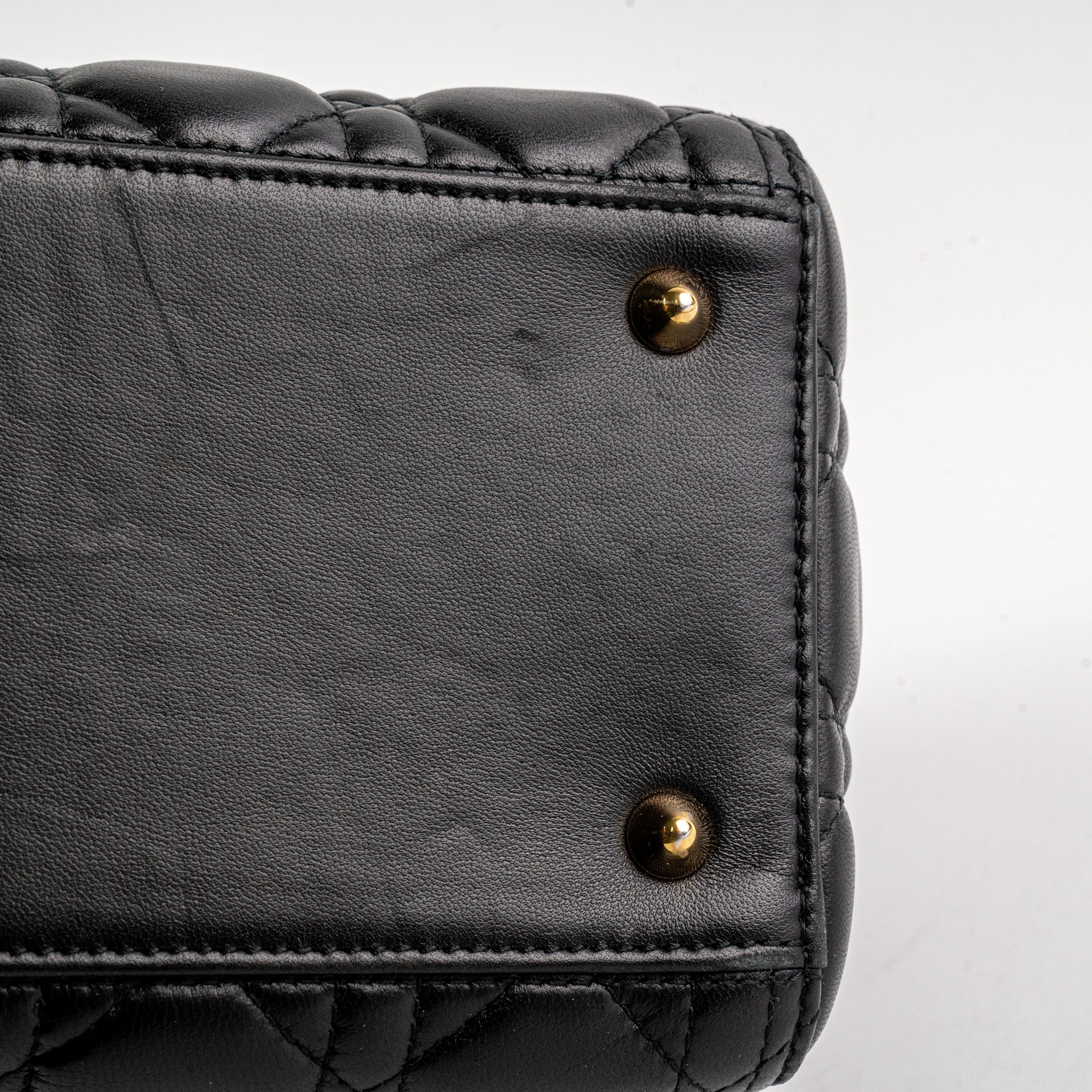 Dior Lady Dior Medium Black