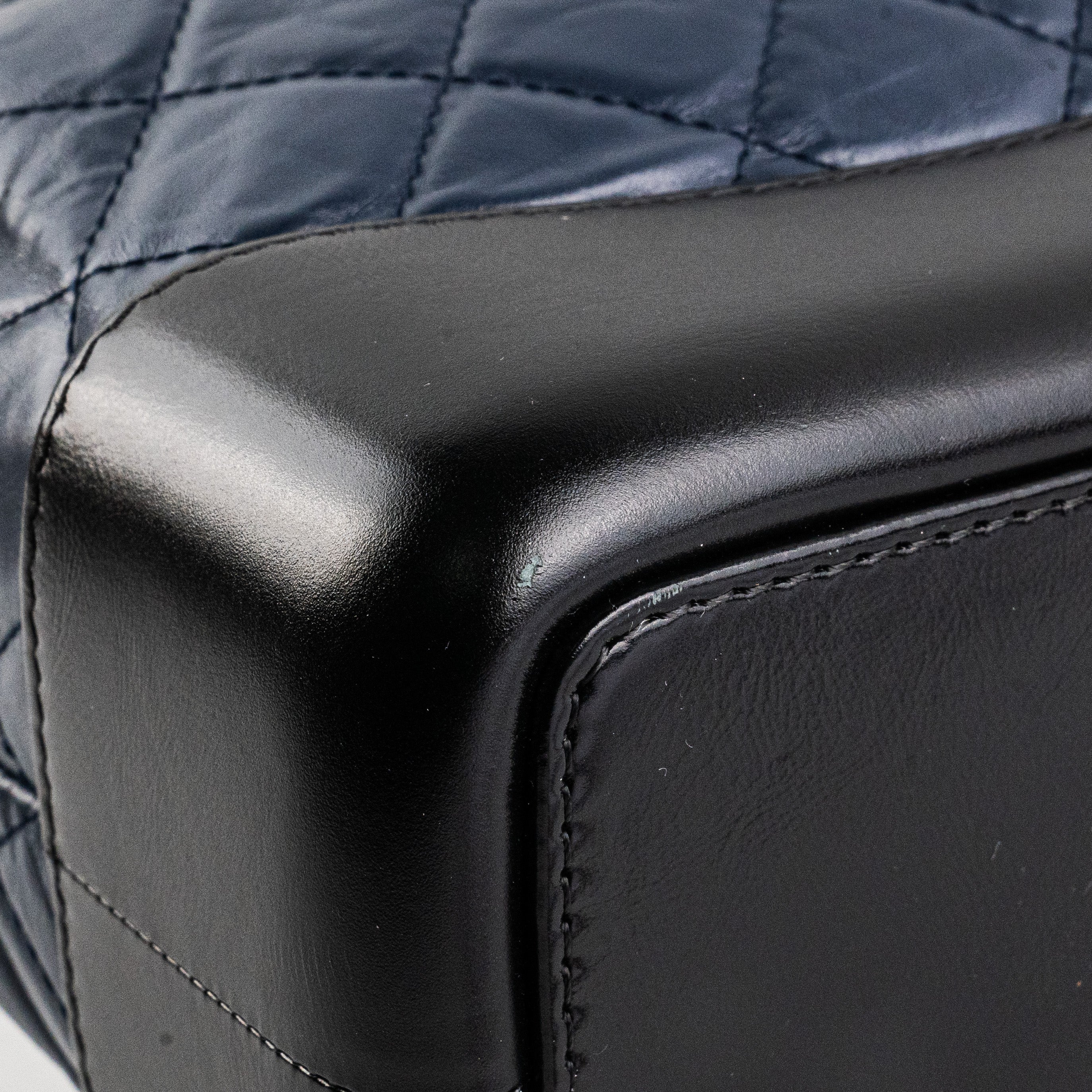 Chanel Gabrielle Small Calfskin Navy Backpack