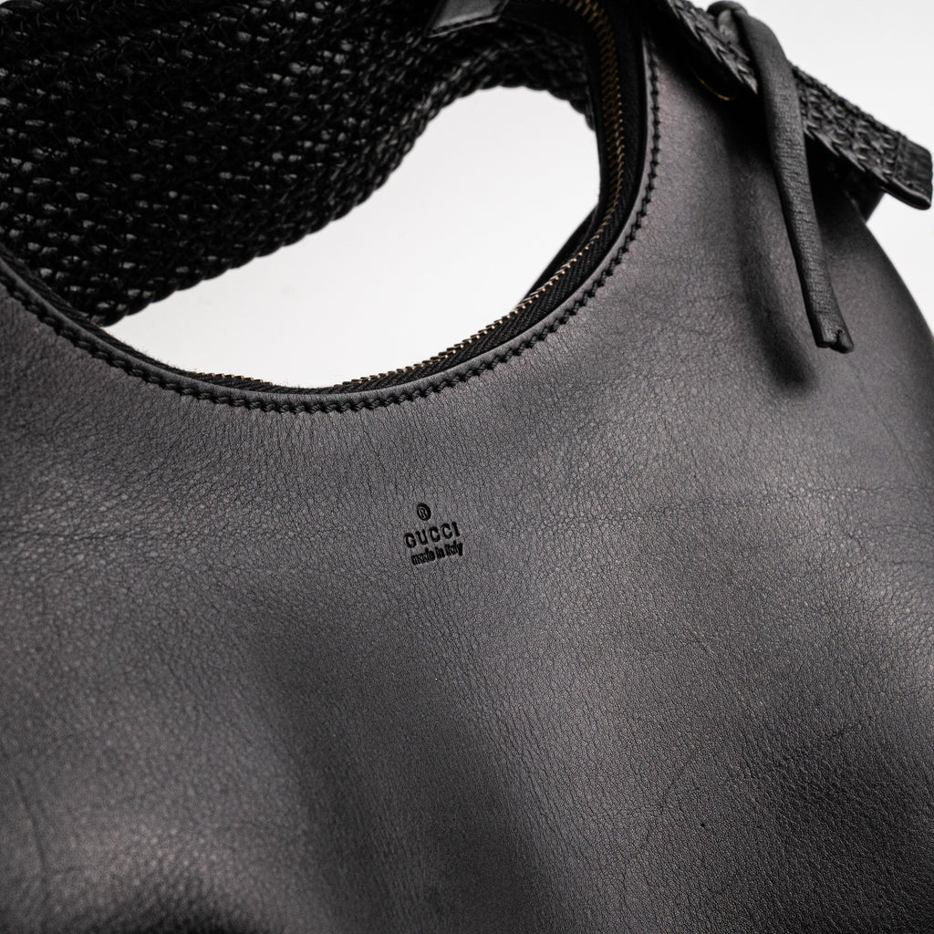 Gucci Hobo Shoulder Bag Black