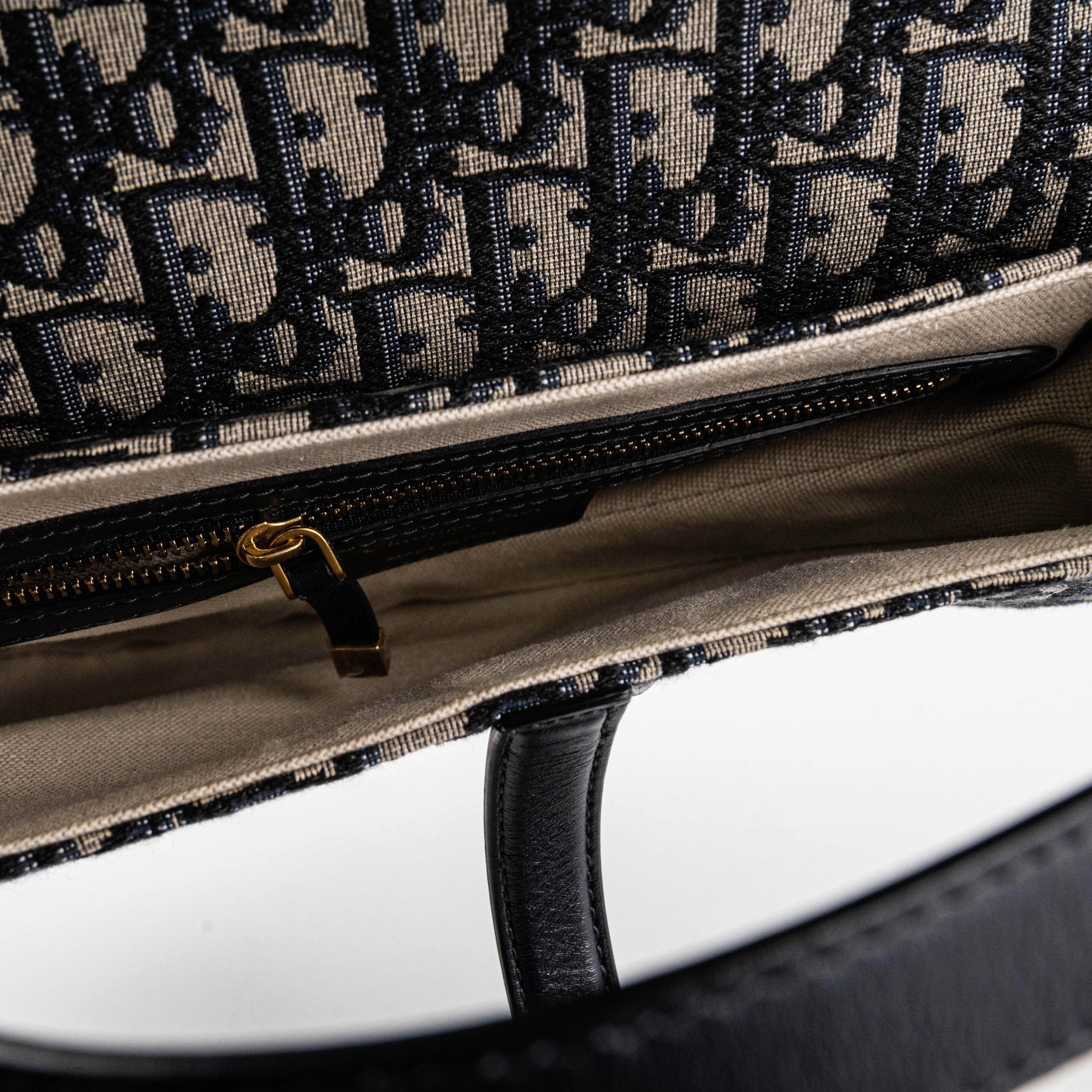 Christian Dior Saddle Oblique Shoulder Bag
