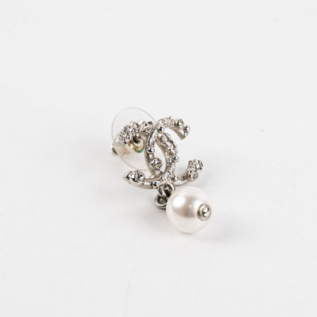 Chanel CC Logo Earrings