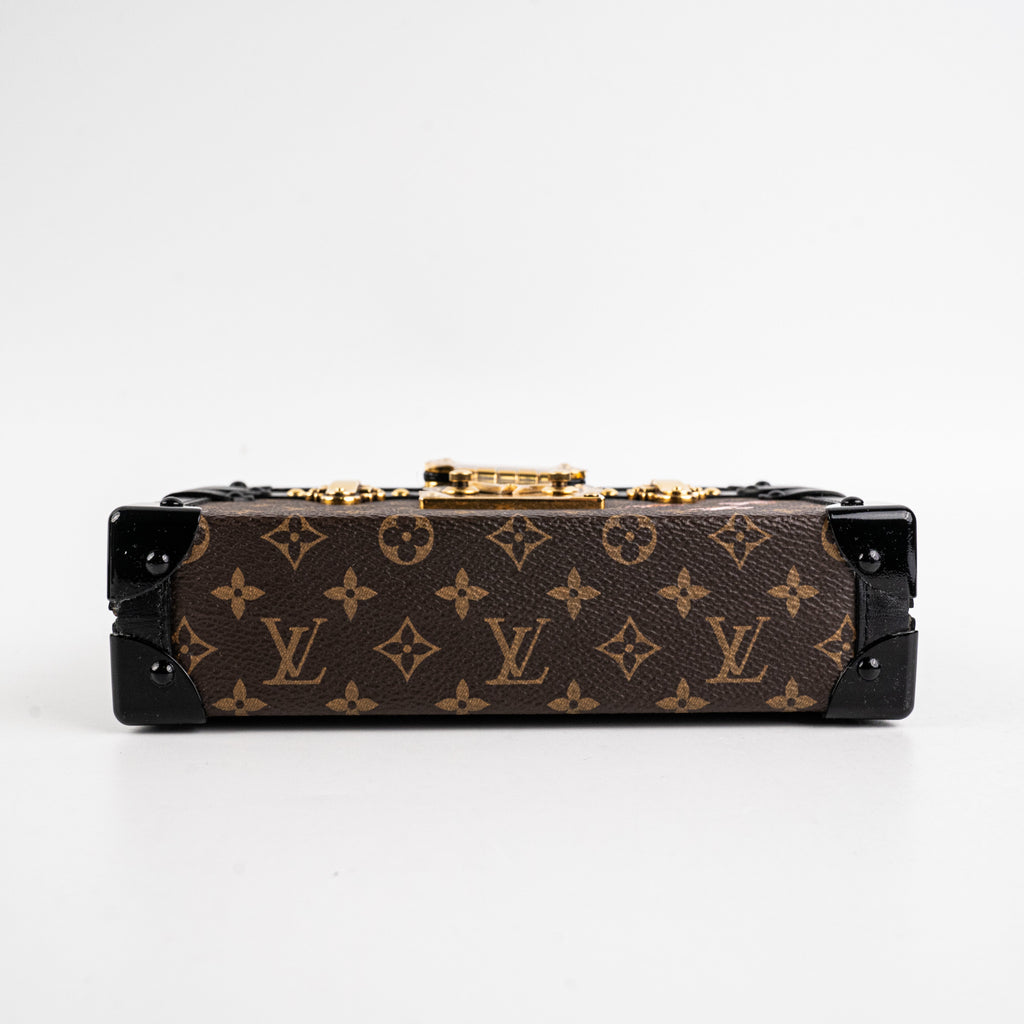 Louis Vuitton Petite Malle Monogram Clutch Bag
