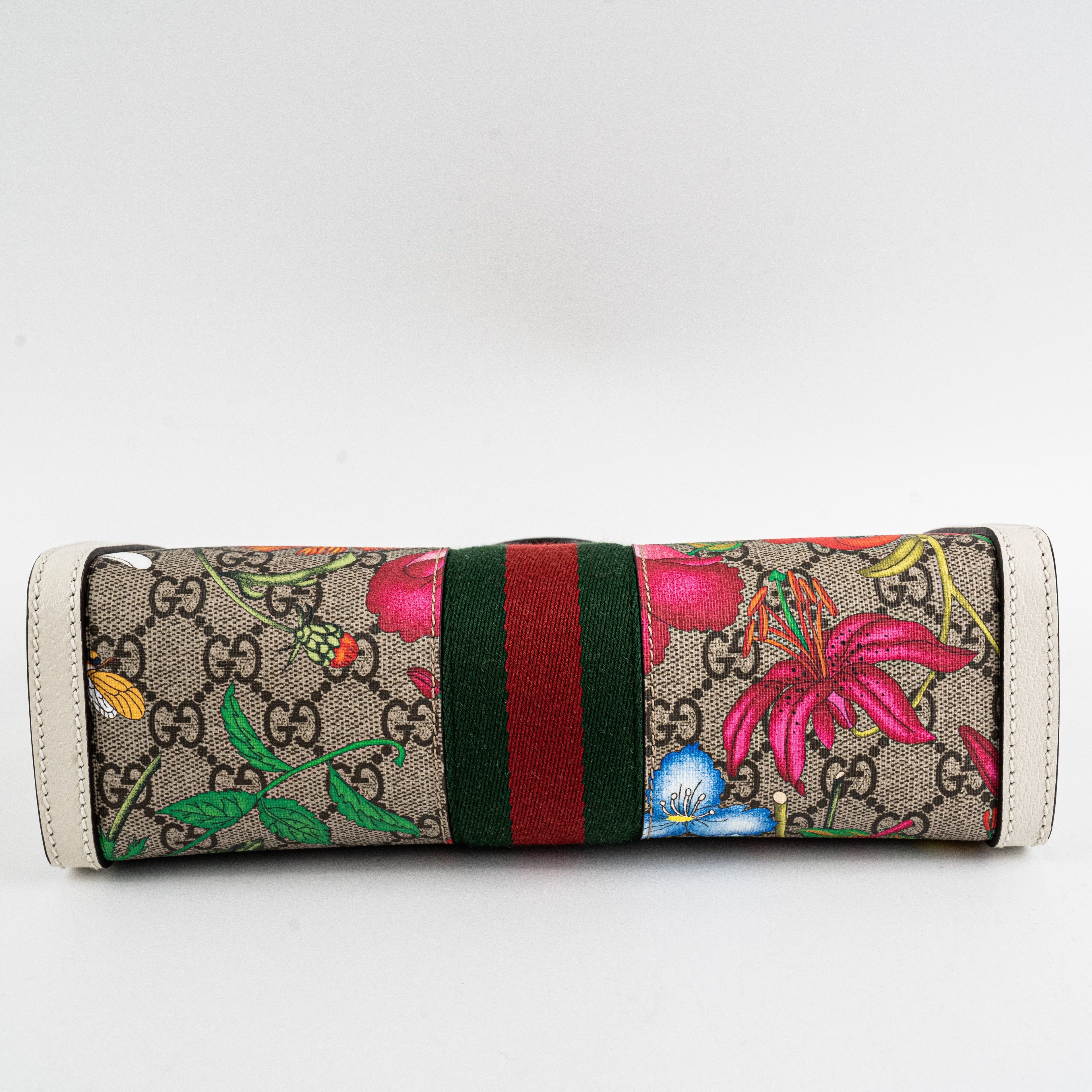 Gucci Ophidia Floral GG Crossbody Bag
